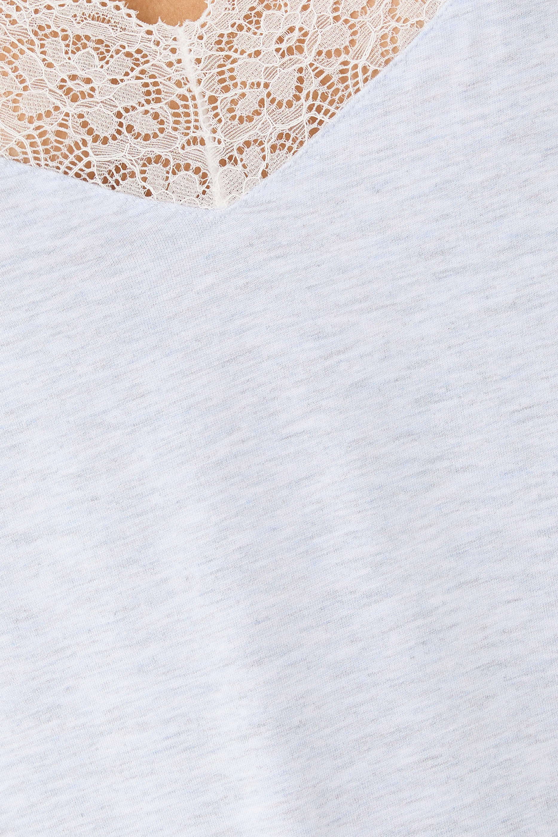 Jersey Deep Lace Cami Nightie