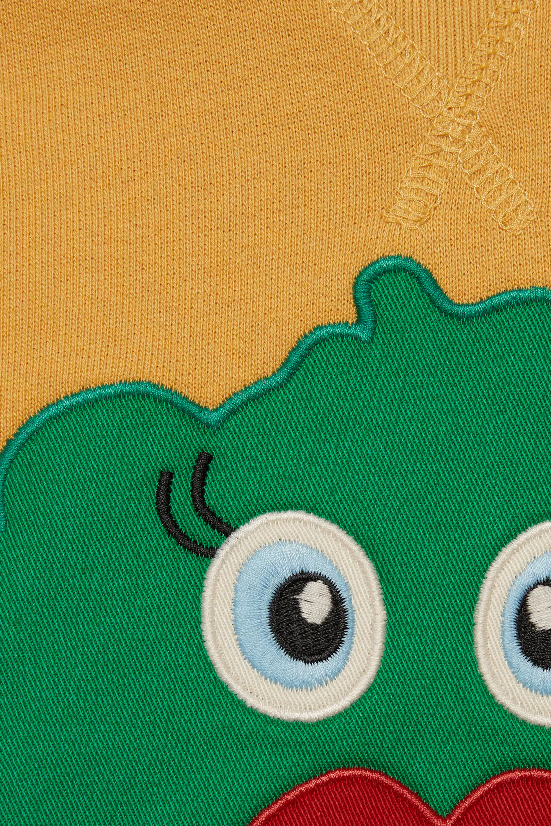 Kids Embroidered Cotton Hoodie