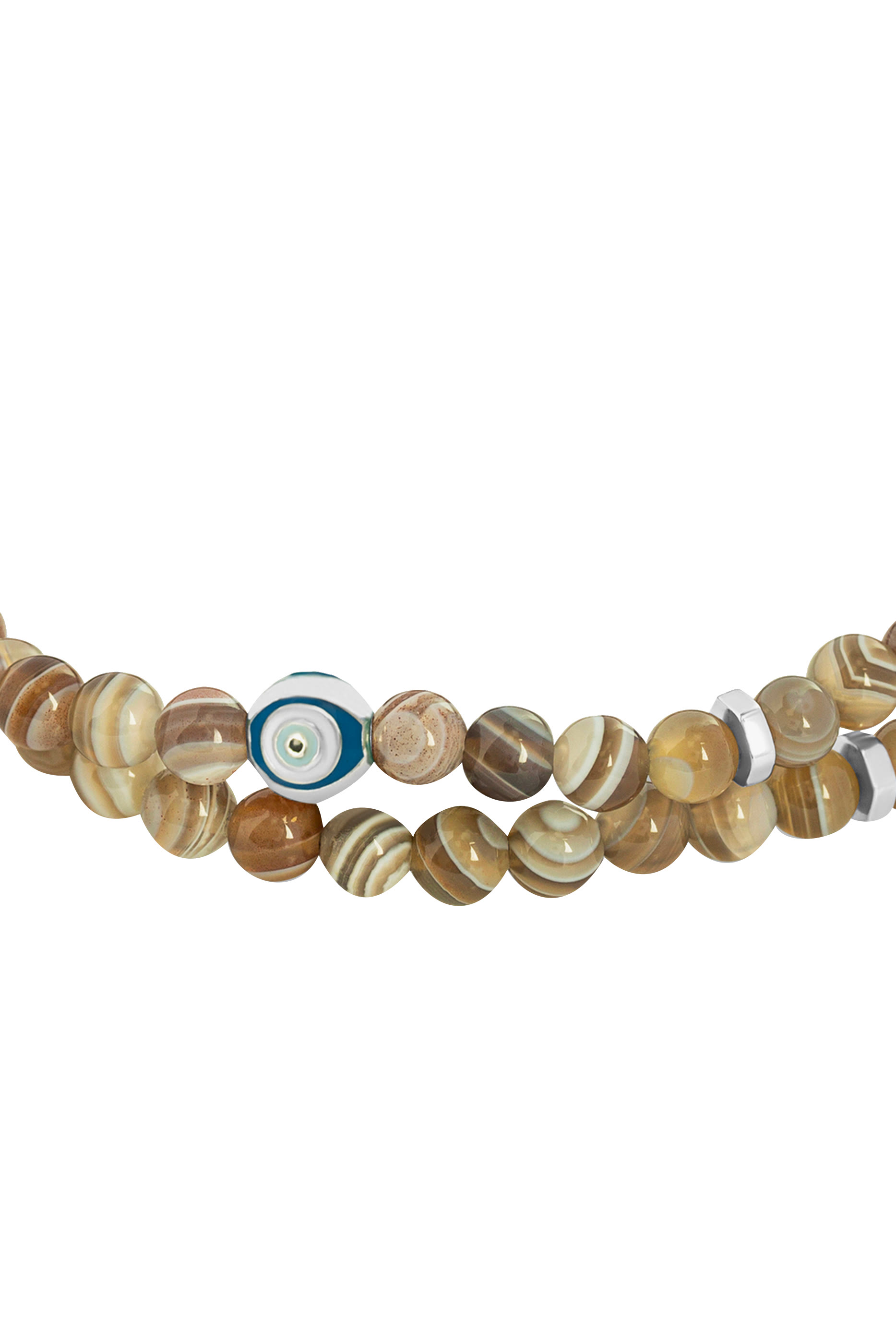 Evil Eye Double Wrap Bracelet