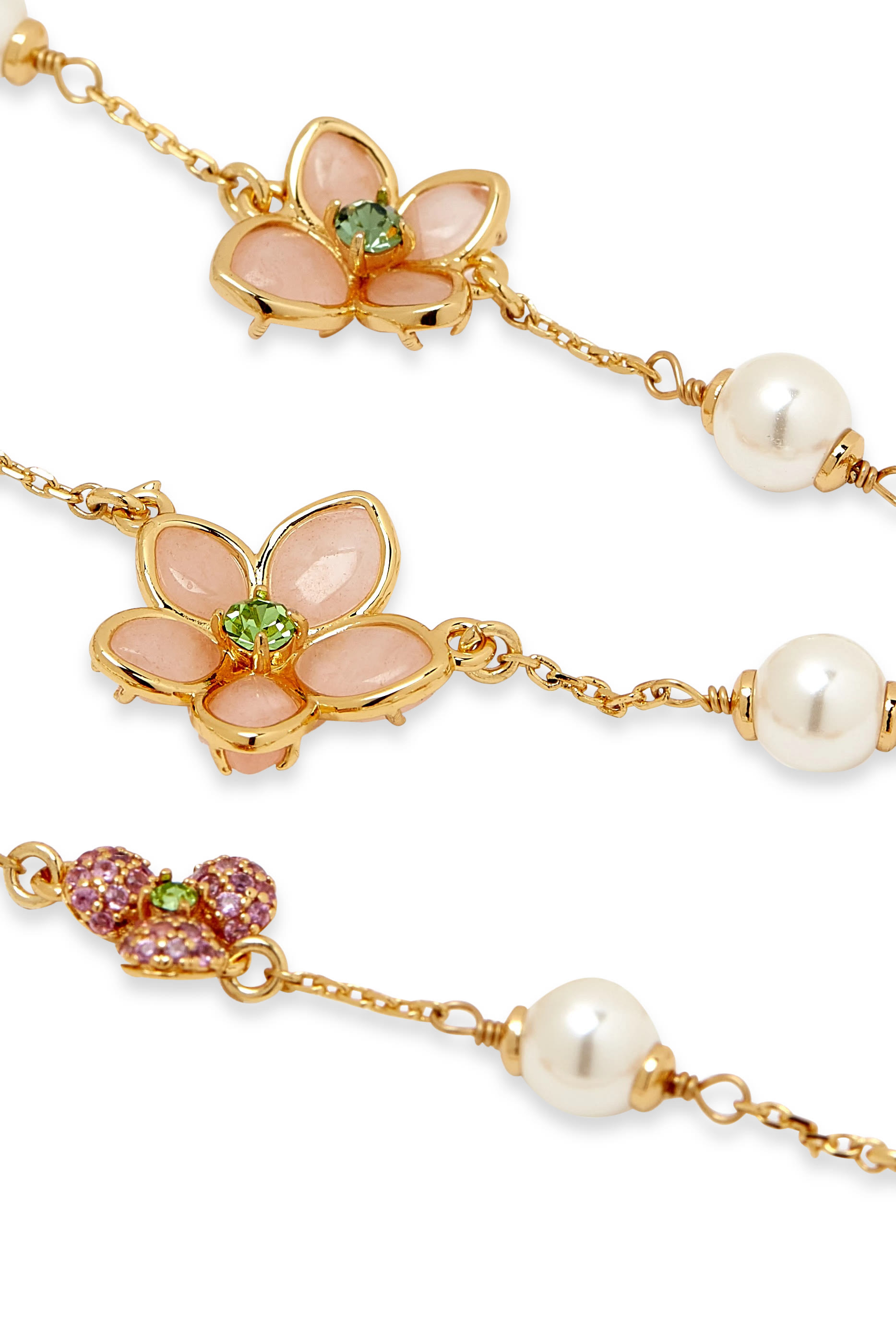 Pastel Petals Scatter Necklace