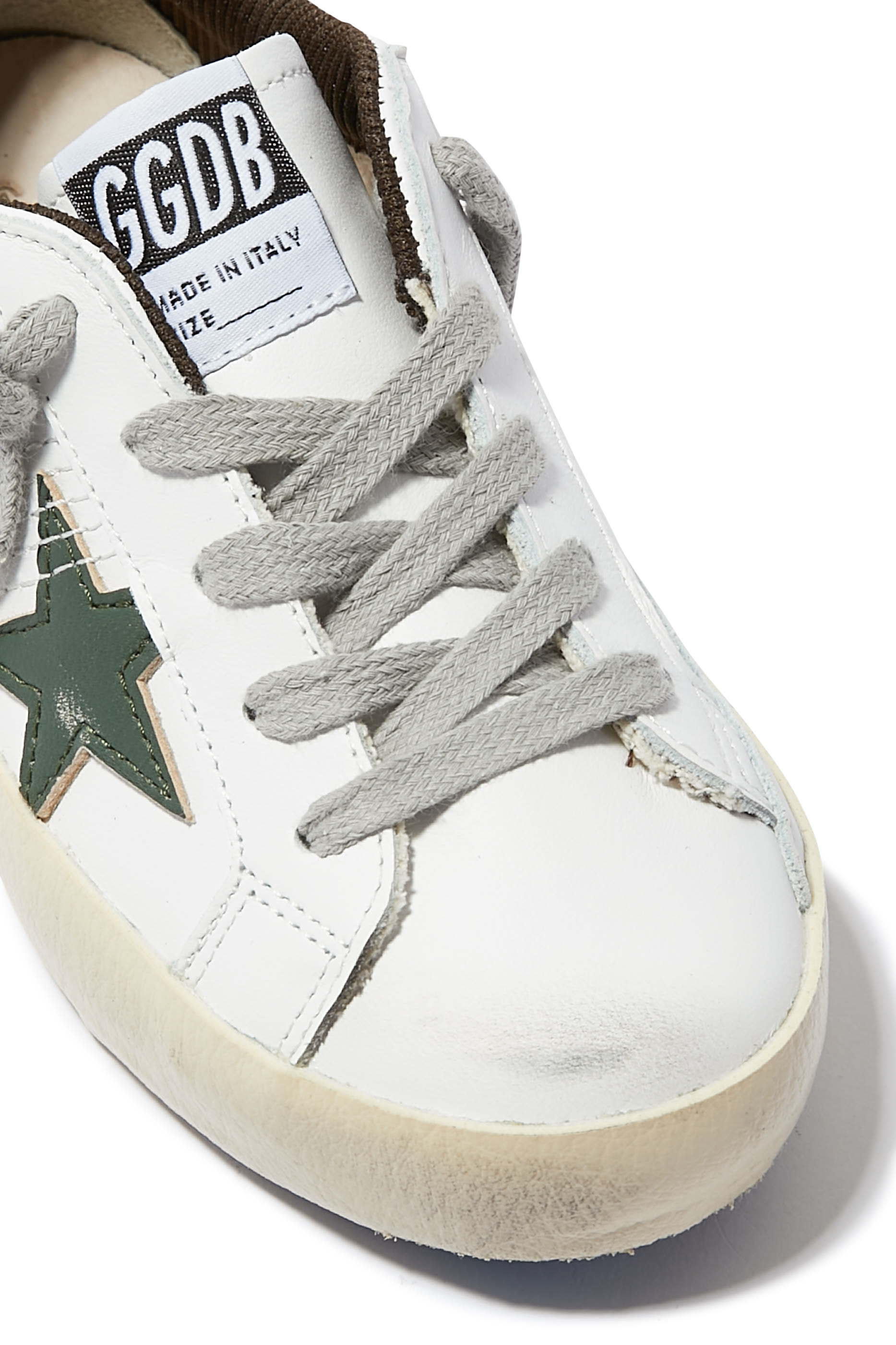 Kids Super Star Leather Sneakers