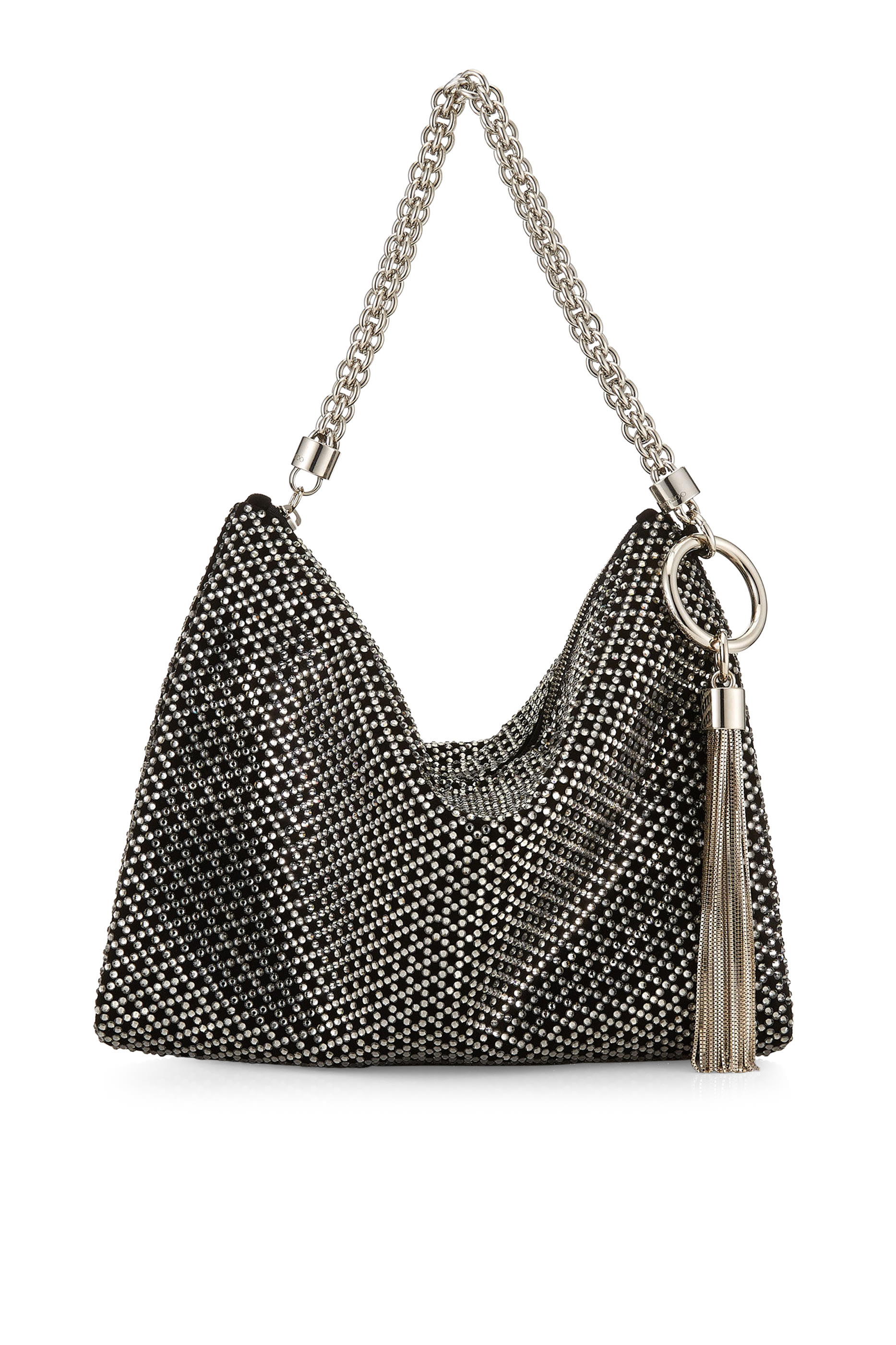 Callie Diamond Motif Suede Clutch Bag