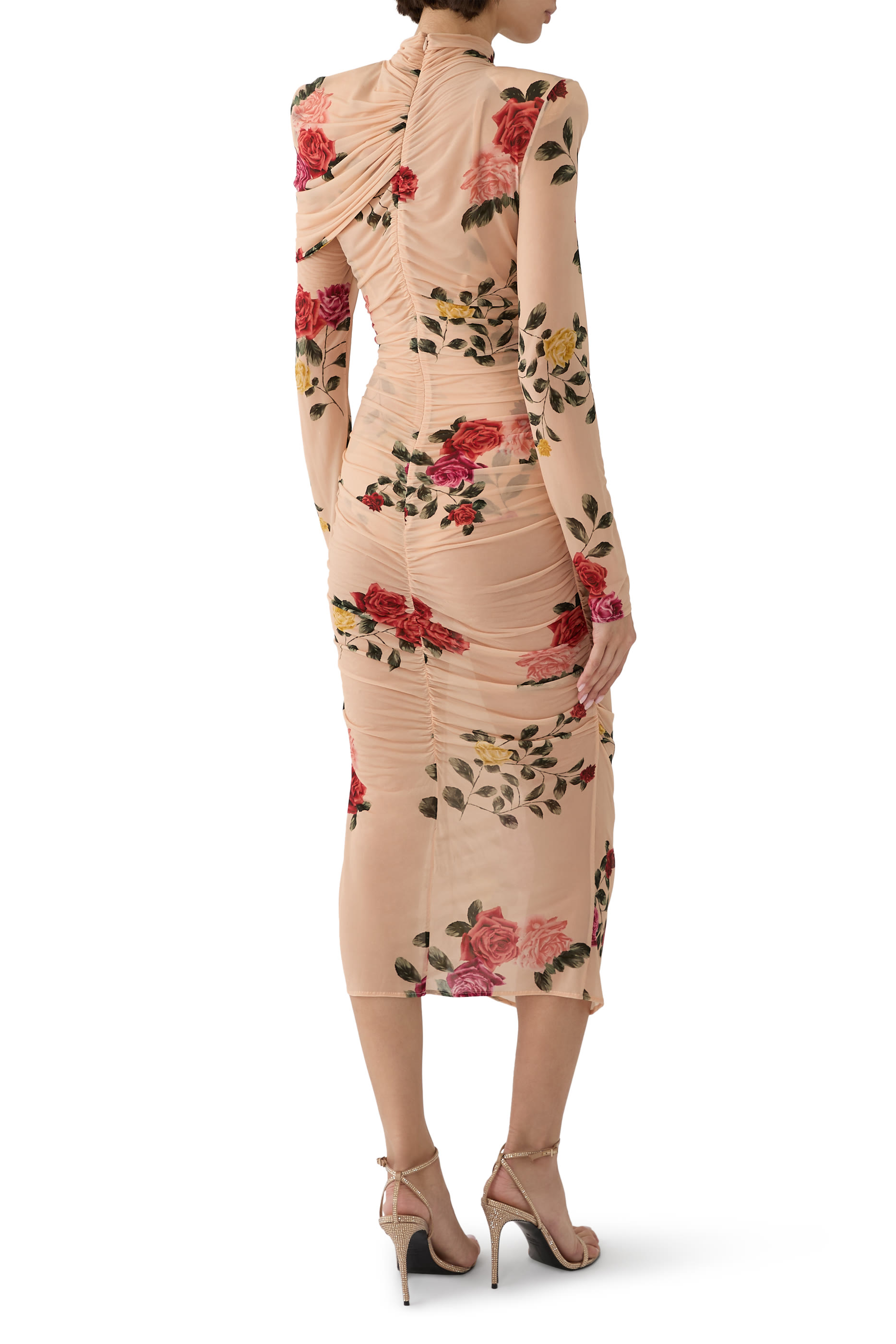 Floral Print Midi Dress