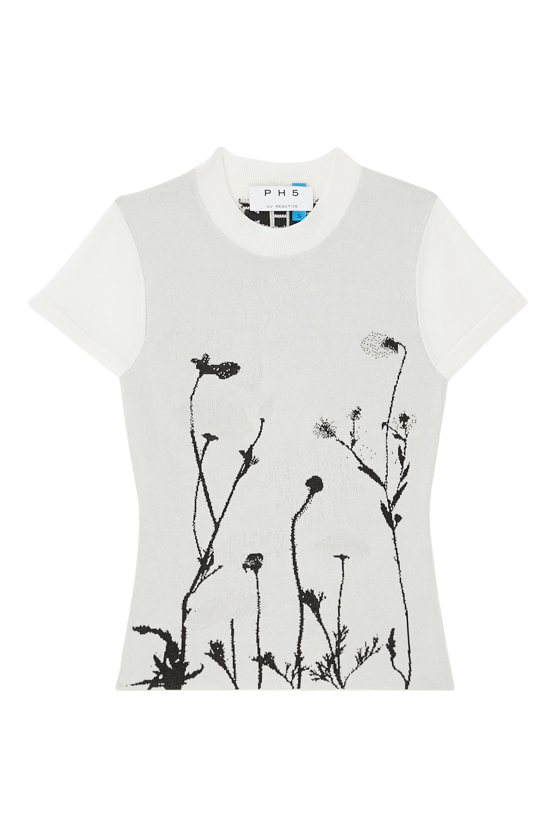 Blanca UV Reactive Flower T-Shirt