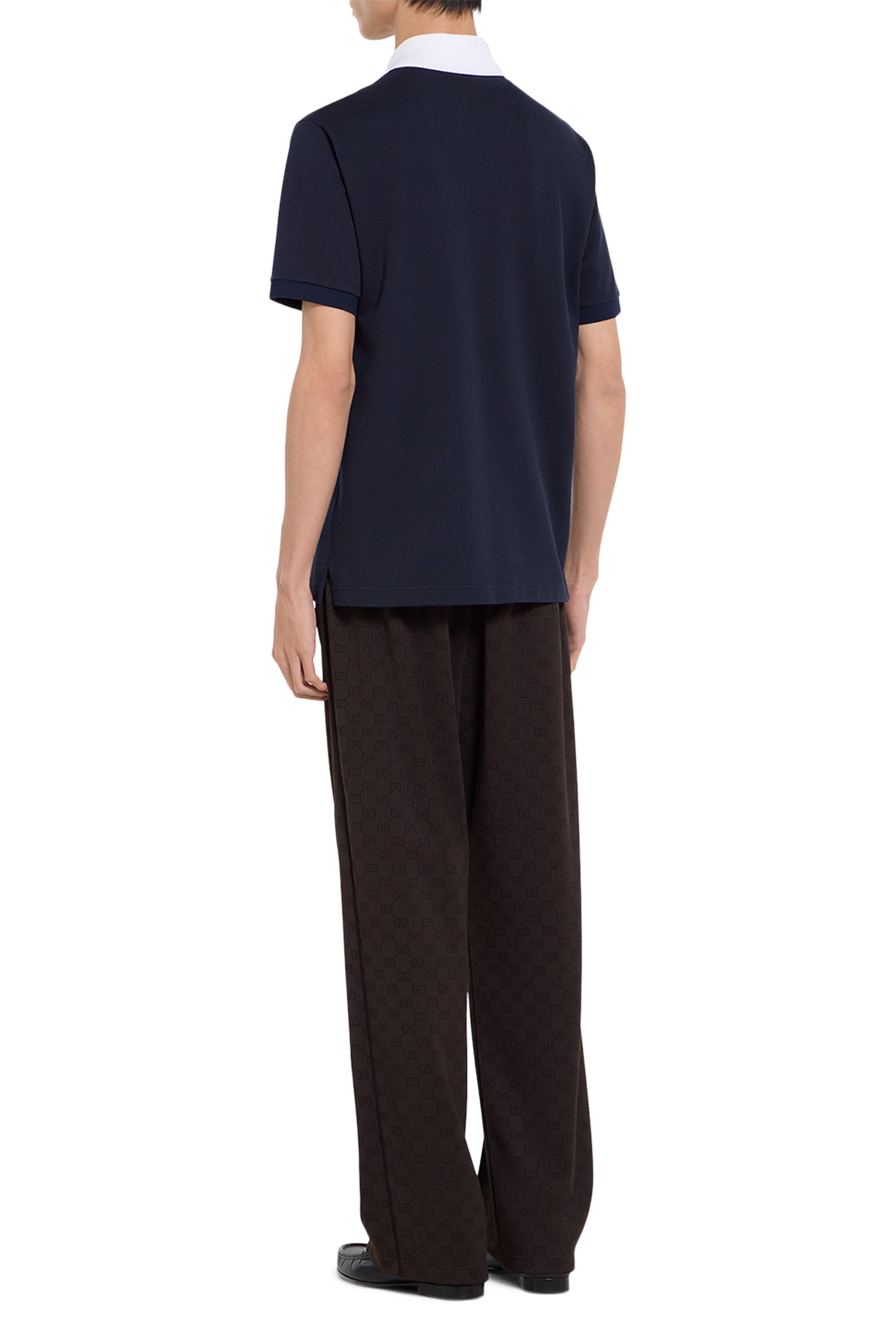 Stretch Cotton Piqu&eacute; Polo Shirt 