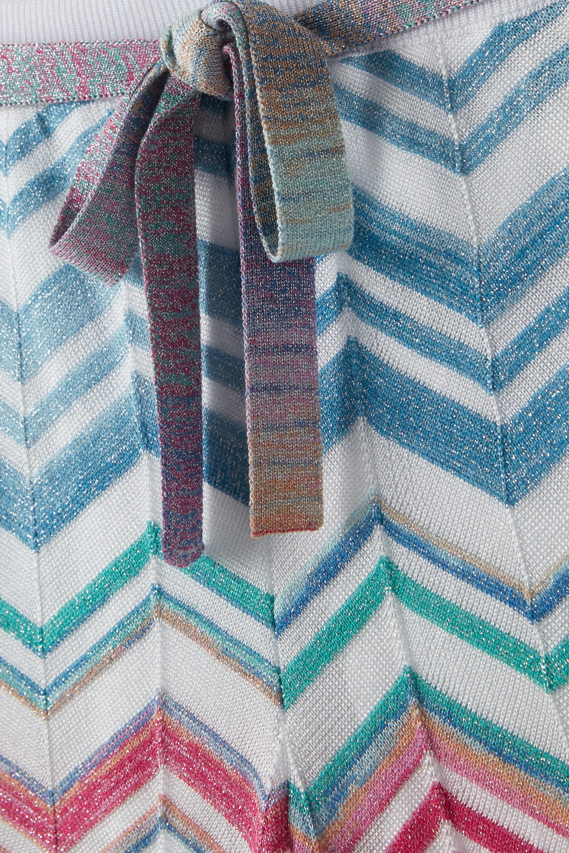 Kids Zigzag Knit Pants