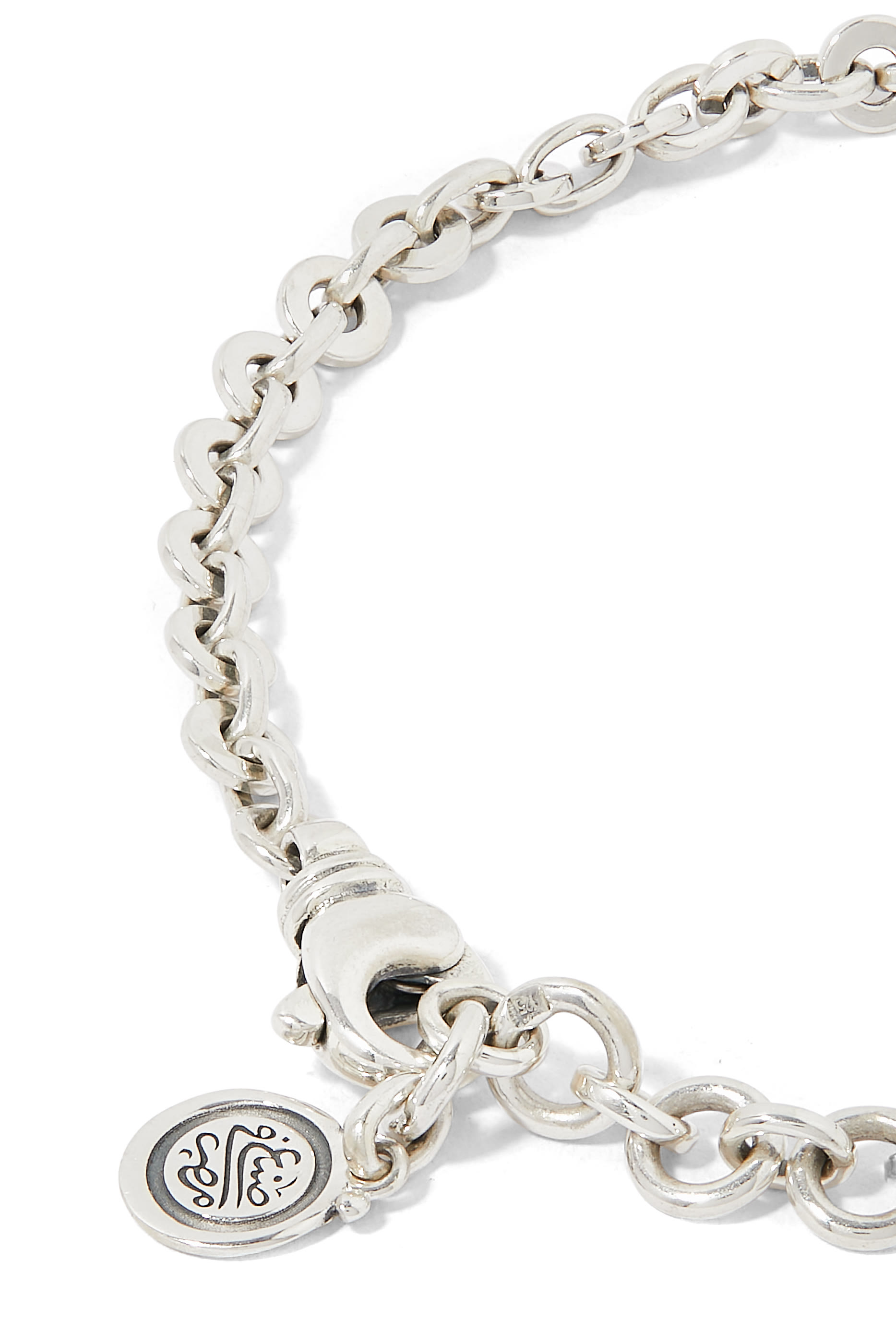 Never Apart Bracelet, 18k Gold with Sterling Silver & Ruby