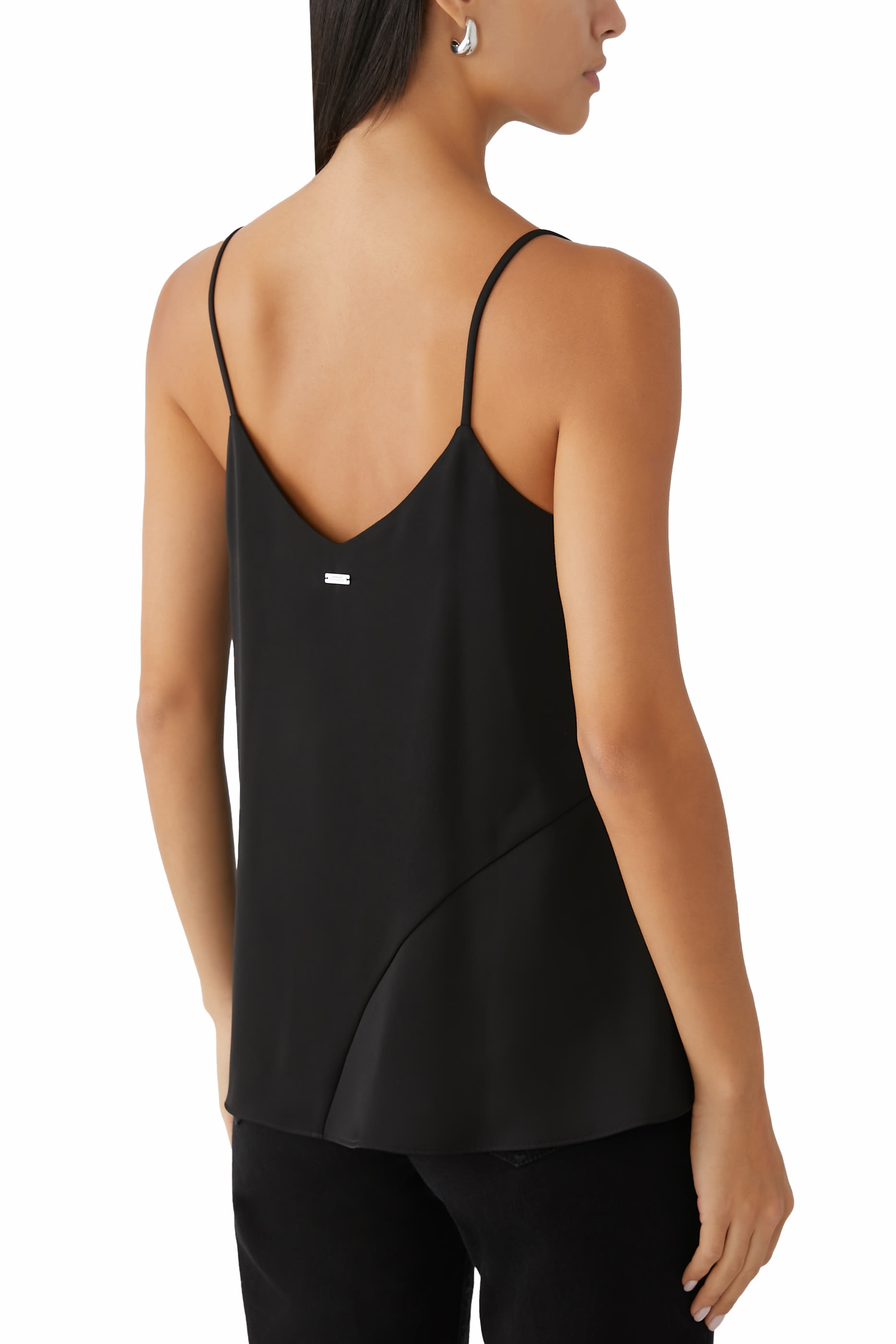 Matte Satin Fabric Top