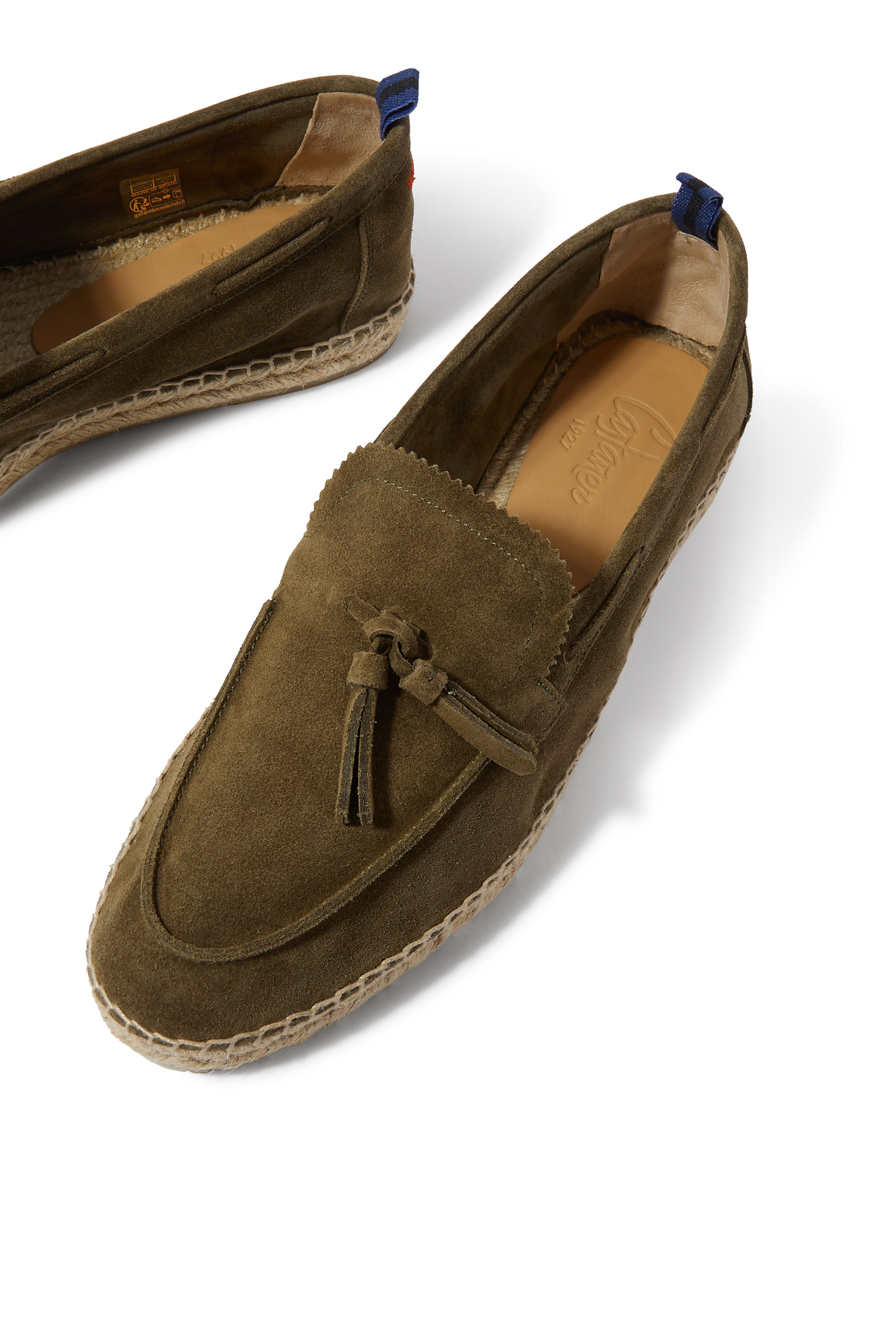 Flat Suede Espadrilles