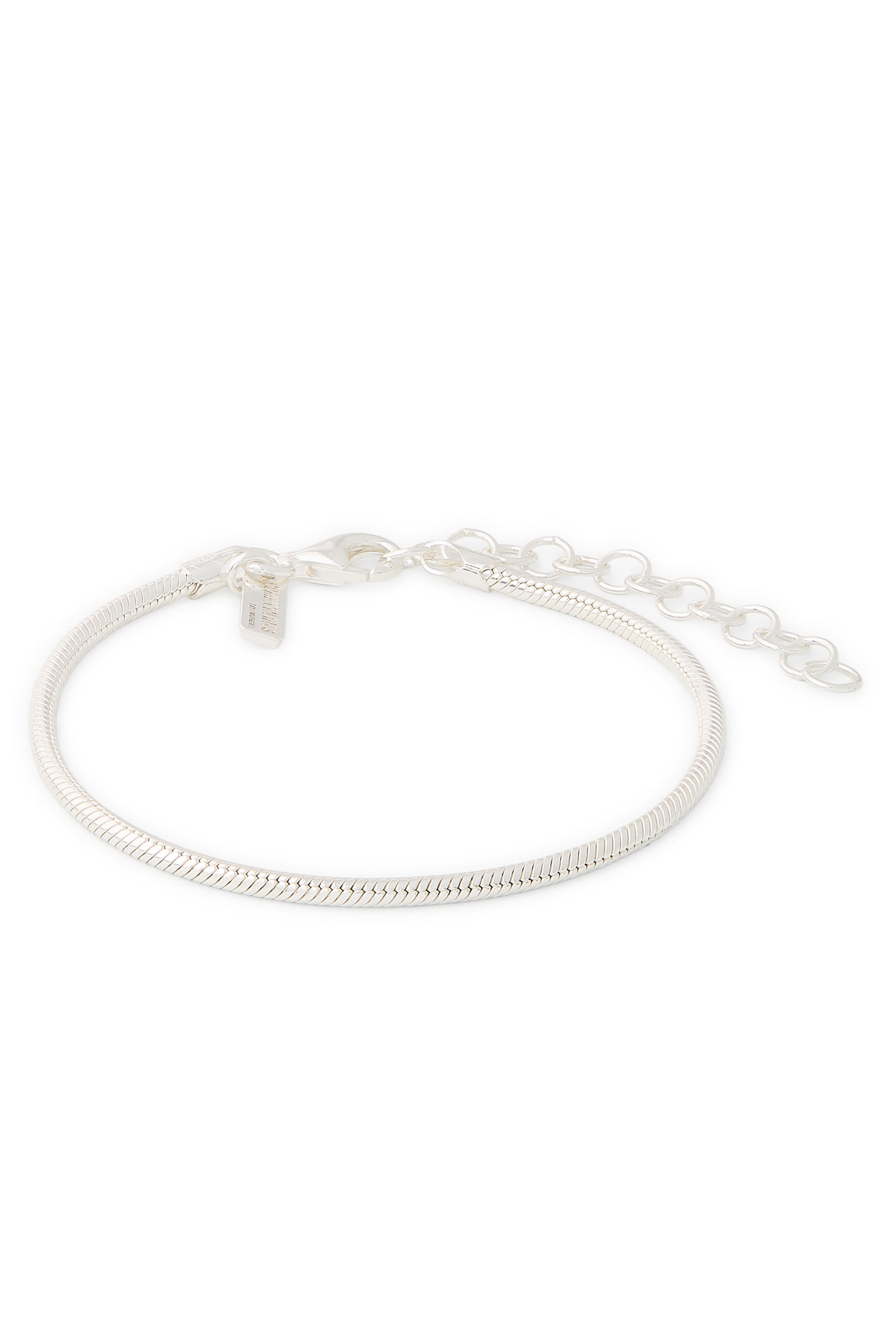 Snake Chain Bracelet, Sterling Silver