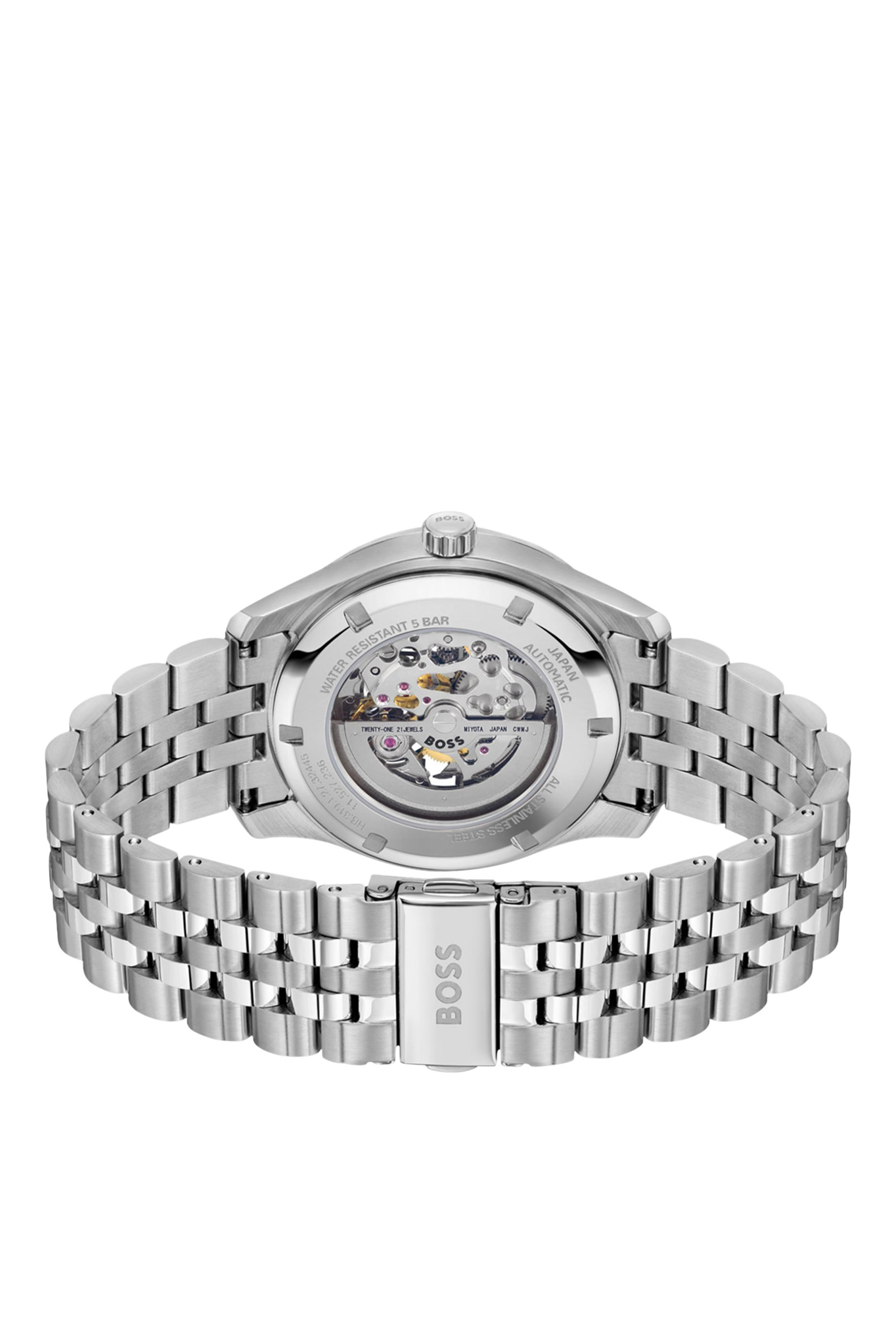 Principle Skeleton Stainless-Steel Automatic Watch