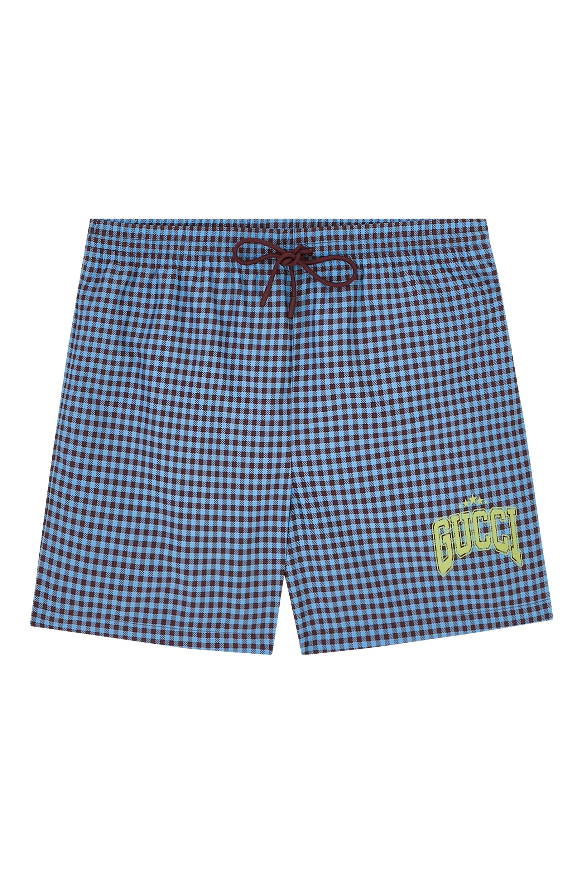 Printed Poplin Tech Swim Shorts