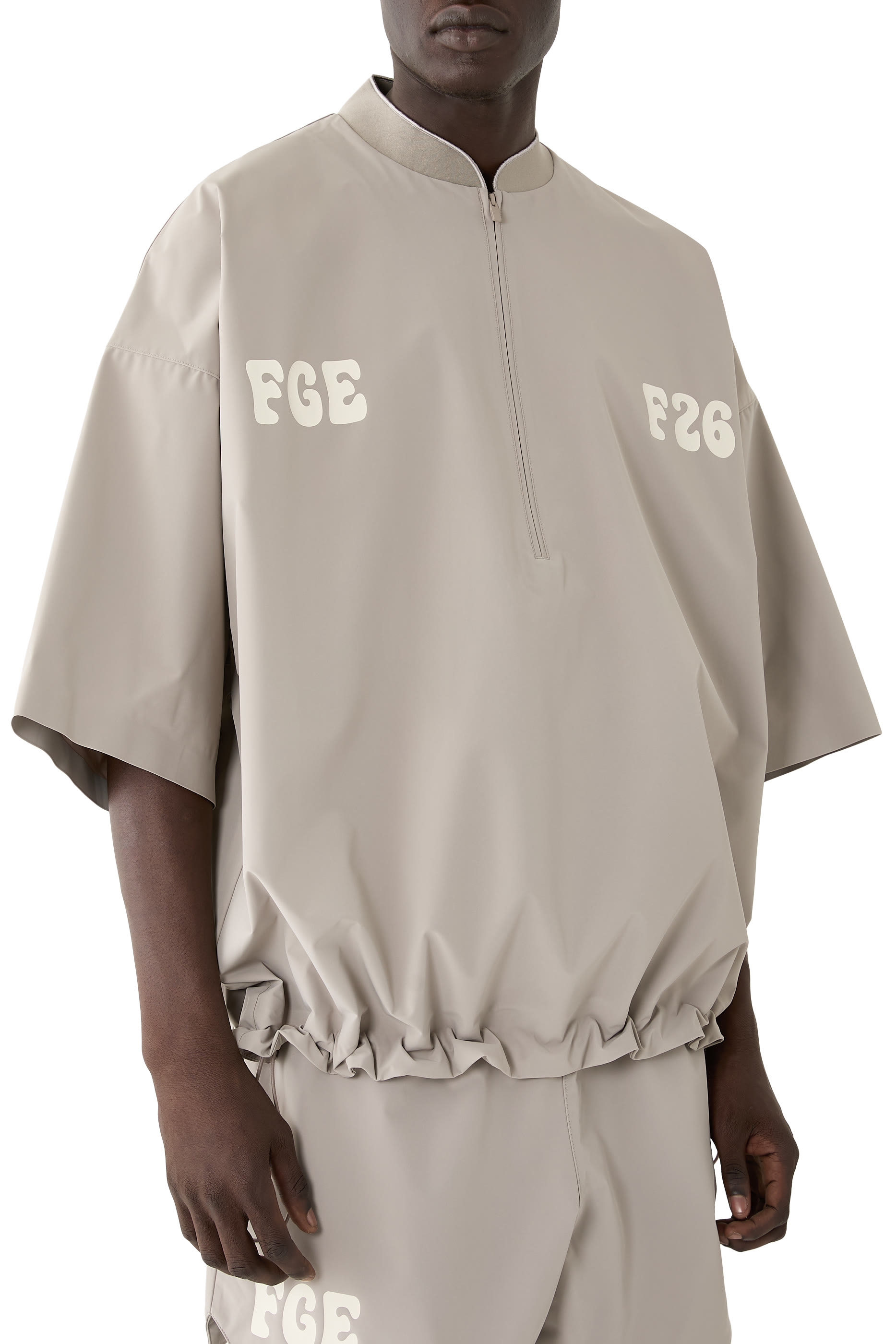 Half Zip Baseball Shirt