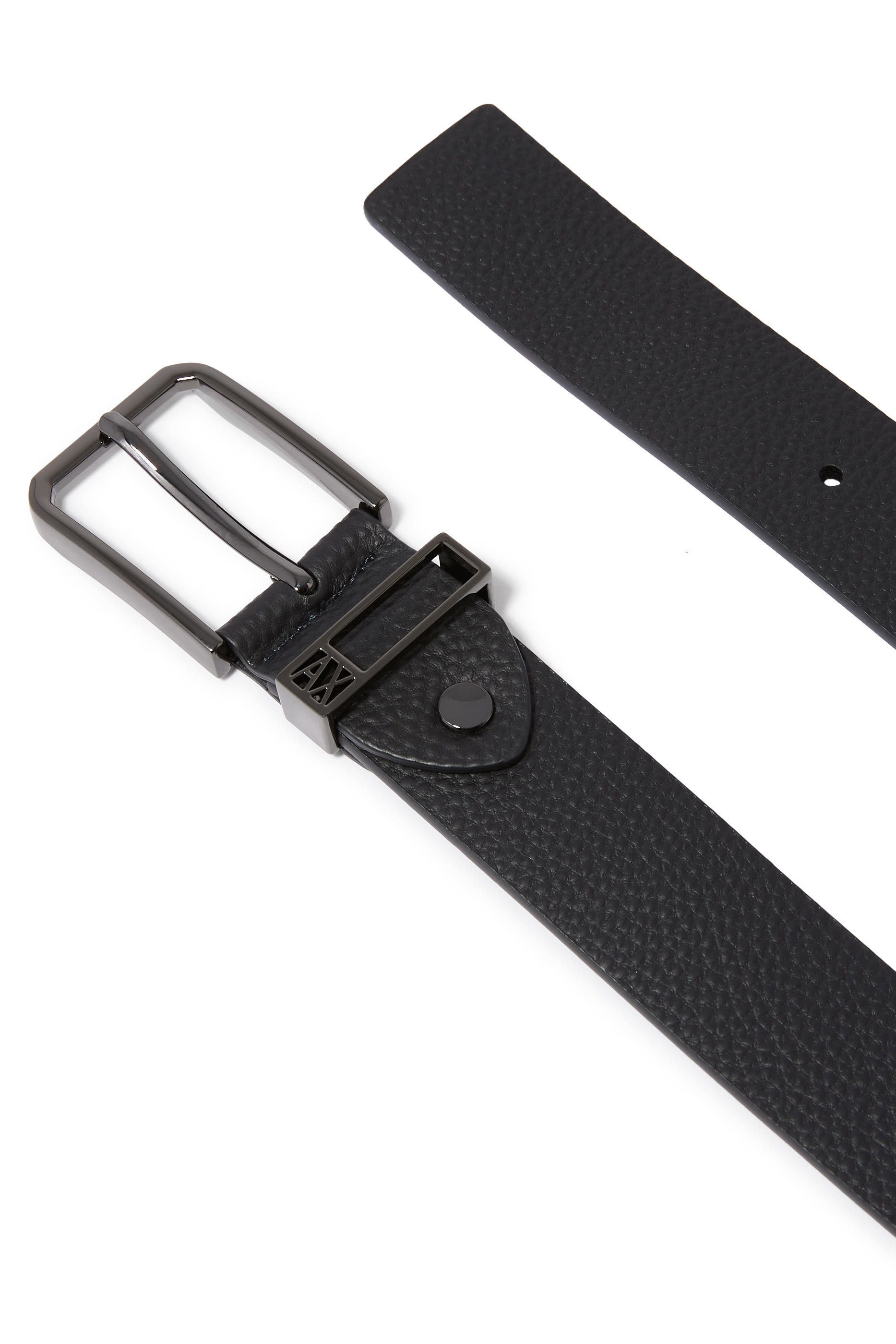 Logo Leather Belt