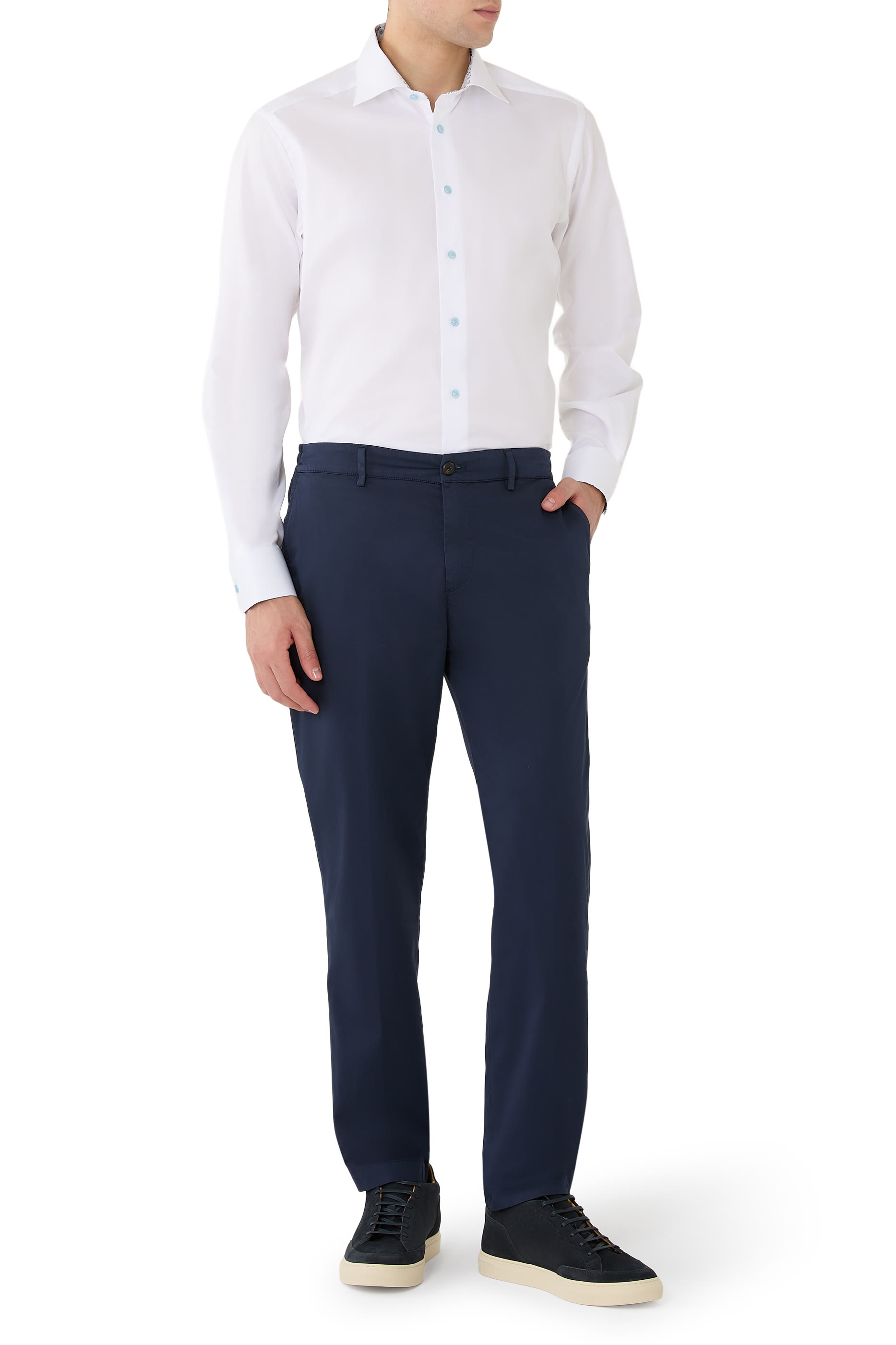 Signature Twill Details Shirt