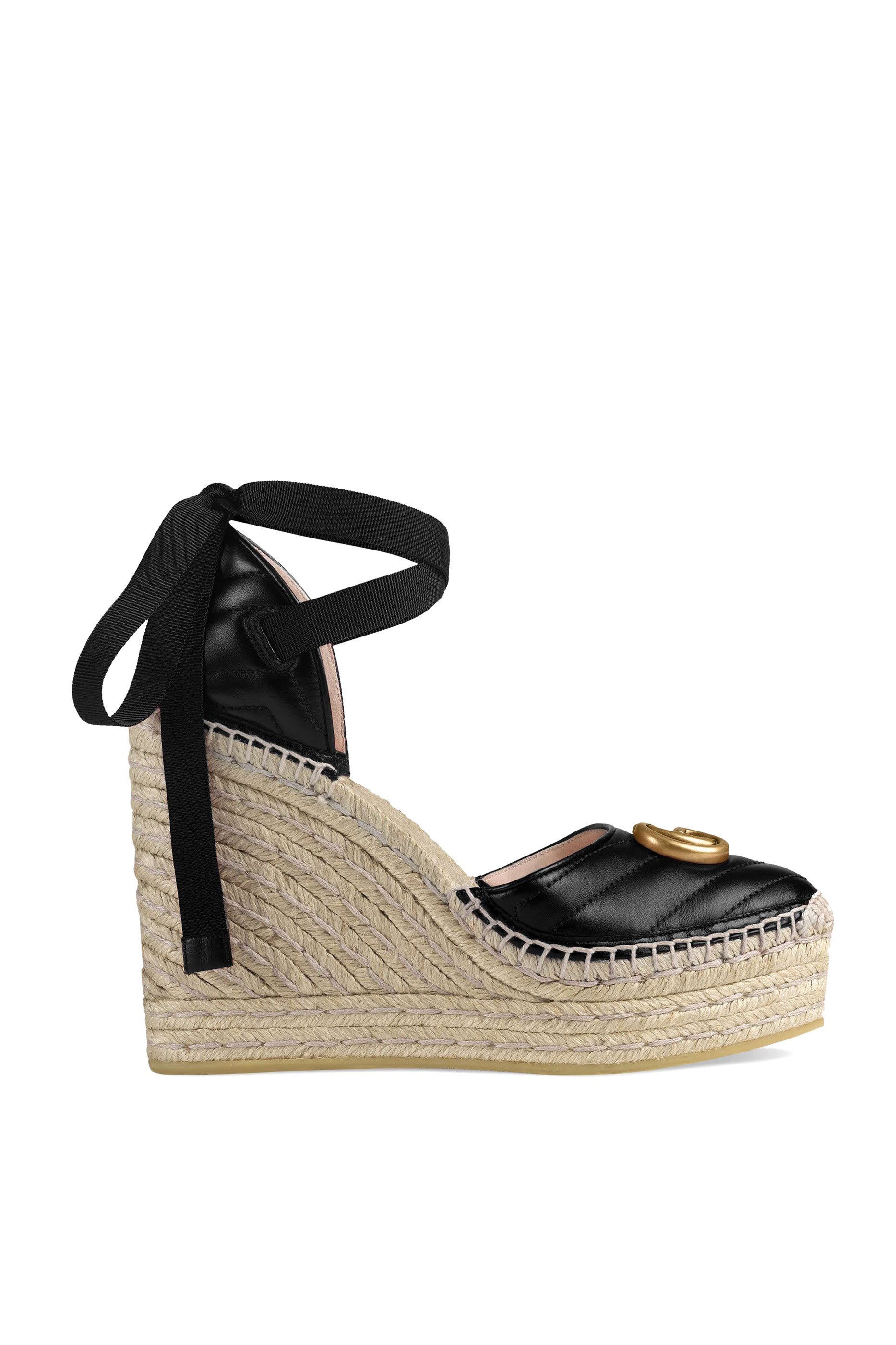 Platform Leather 120 Espadrilles