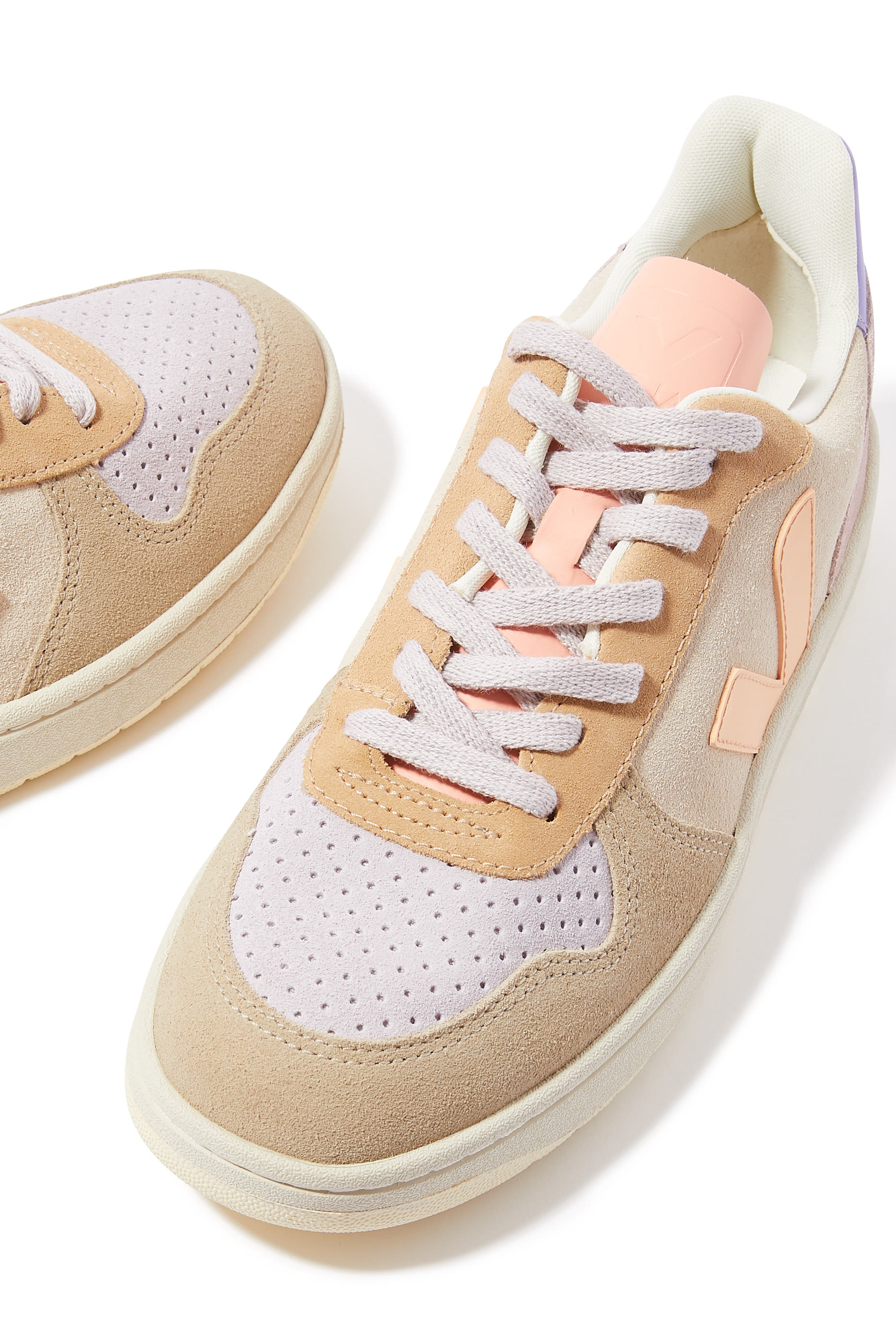 V-10 Suede Low-Top Sneakers