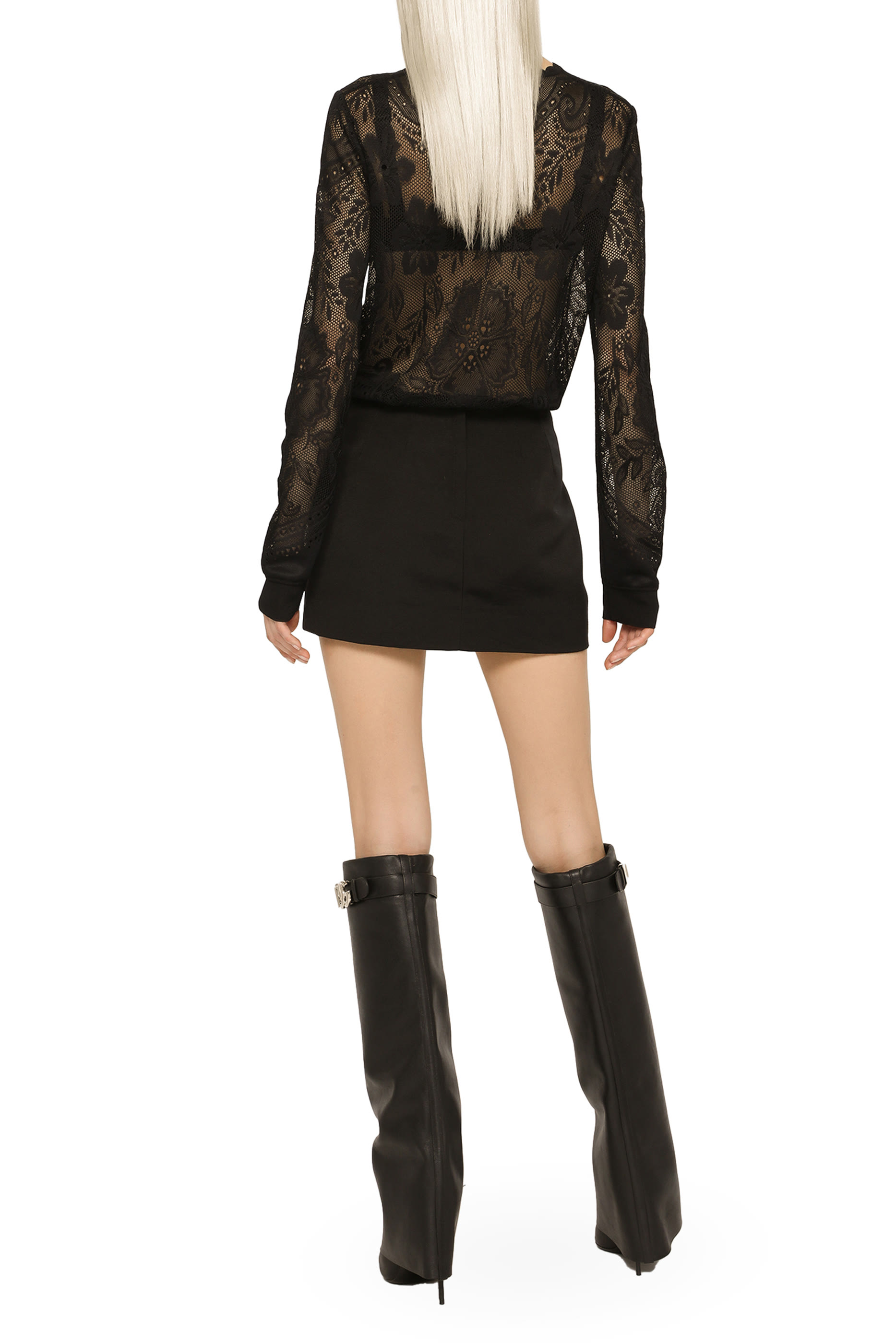 Short Ottoman Skirt with Dolce&Gabbana Tag