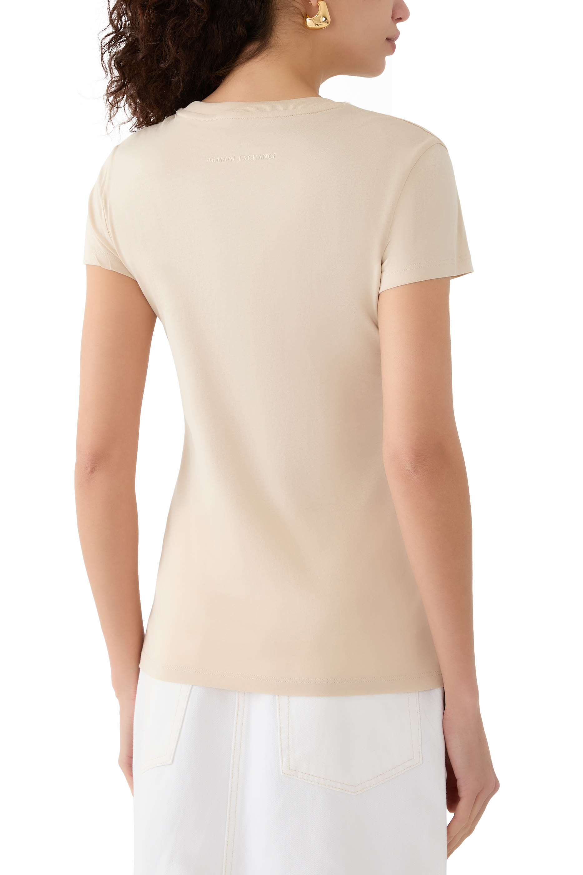 AX Logo Slim-Fit T-Shirt