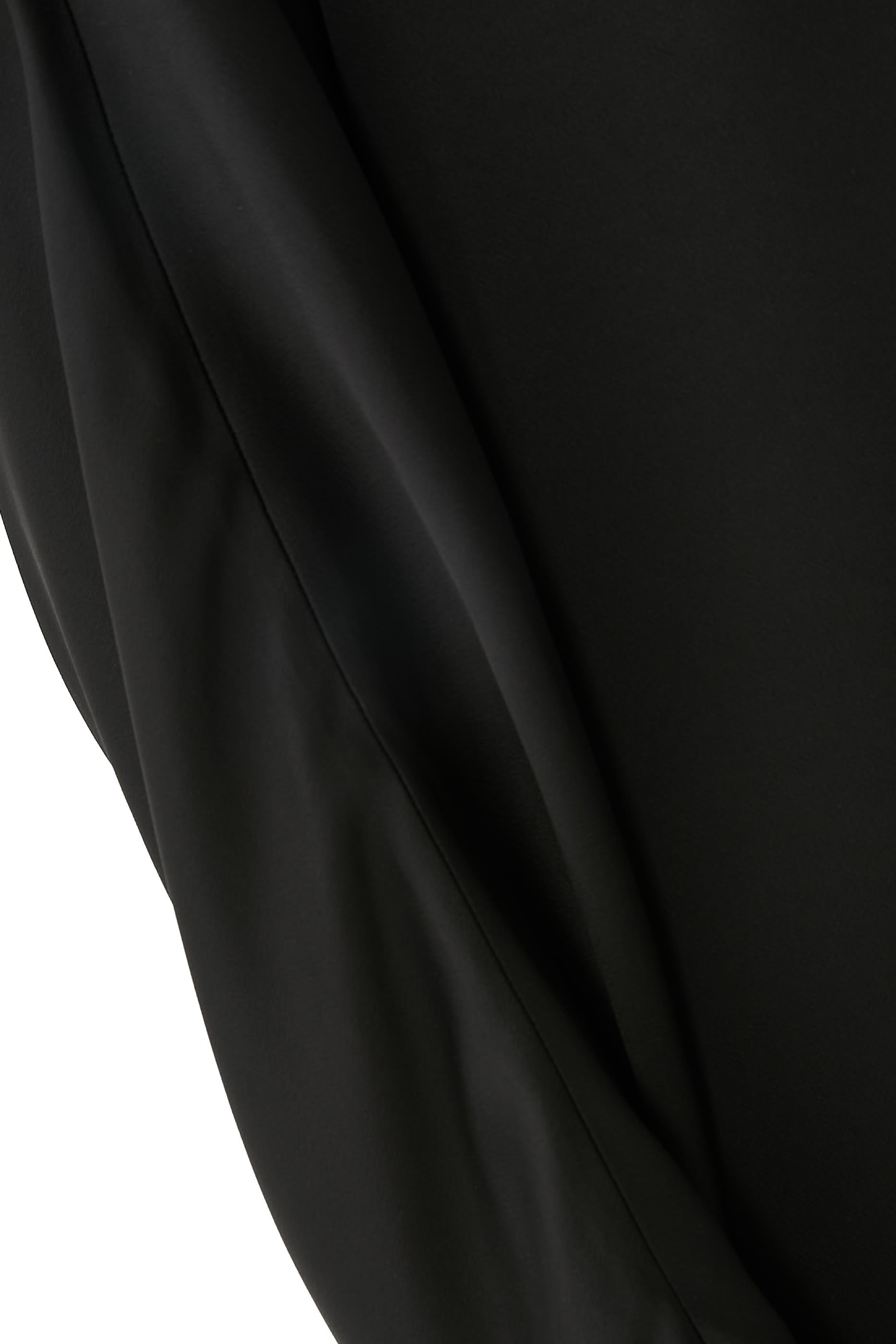 Long-Sleeve Satin Kaftan