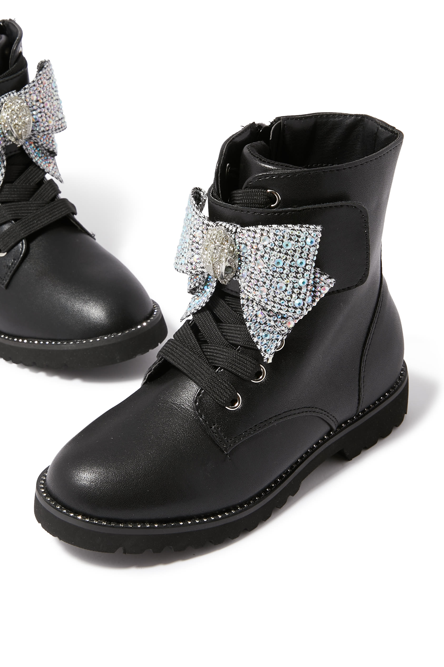 Kids Junior Mini Kensington Bow Boots