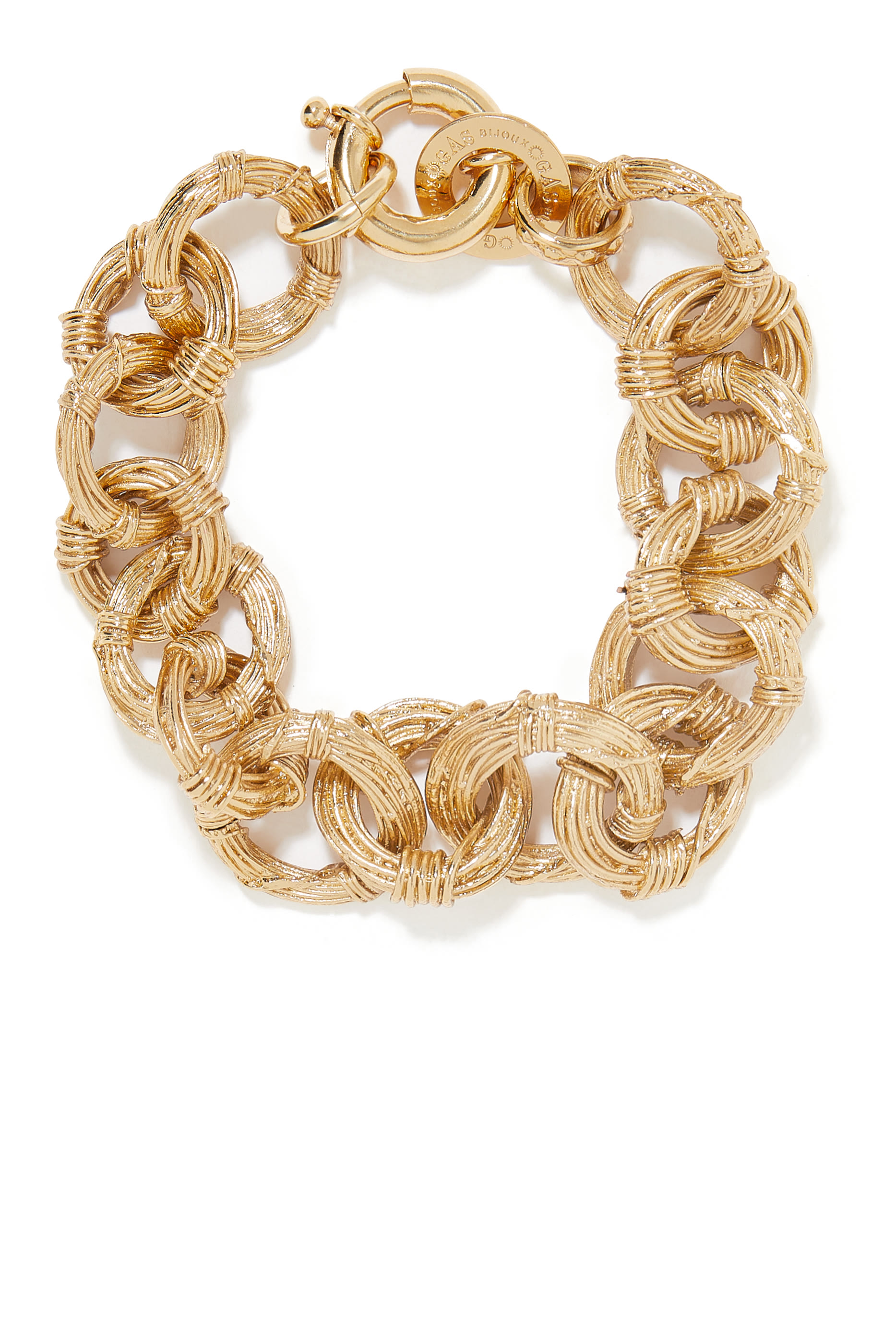 Maille Ariane Bracelet, Gold-Plated Metal