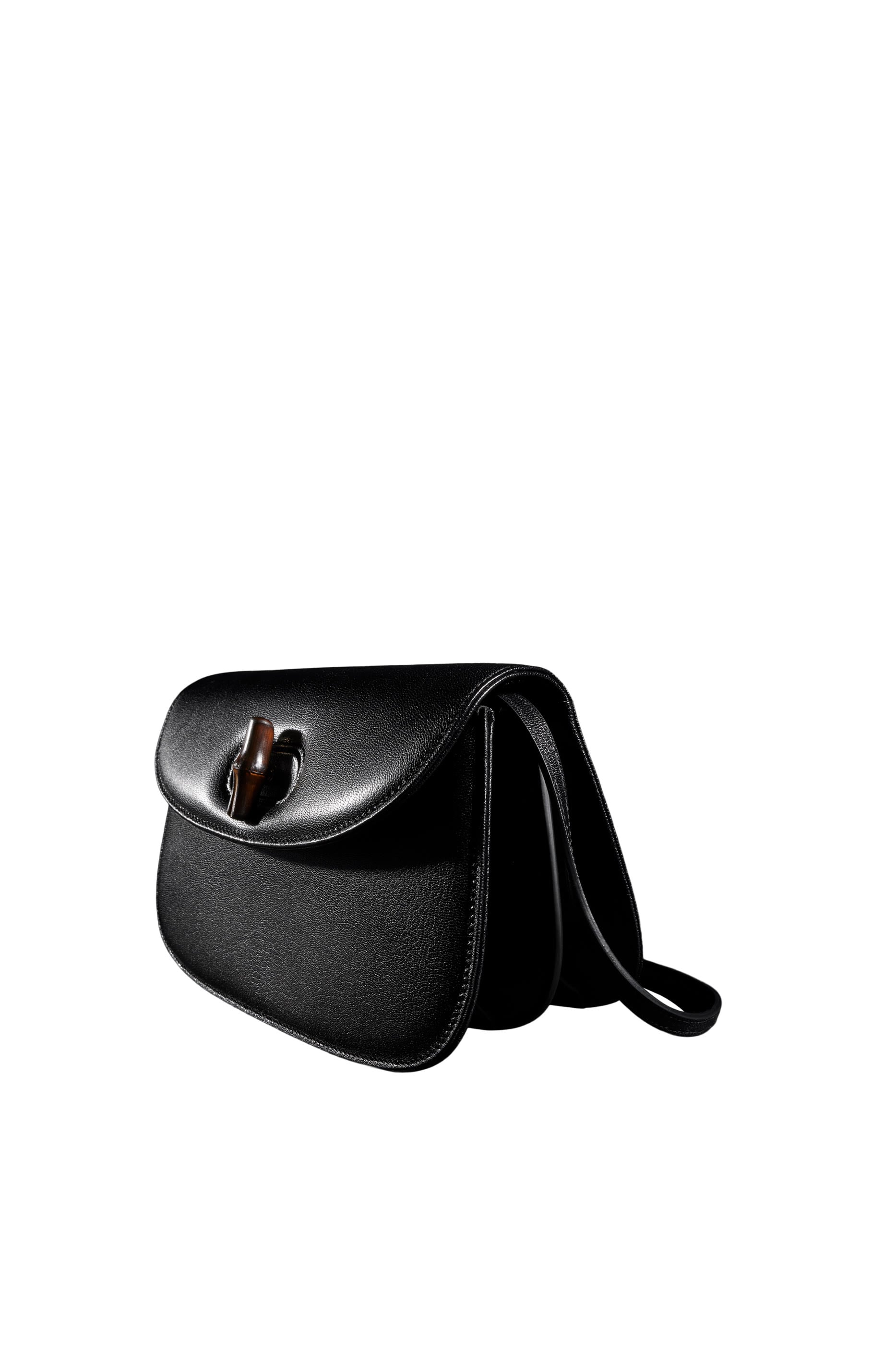 Small Shoulder Bag with Bamboo