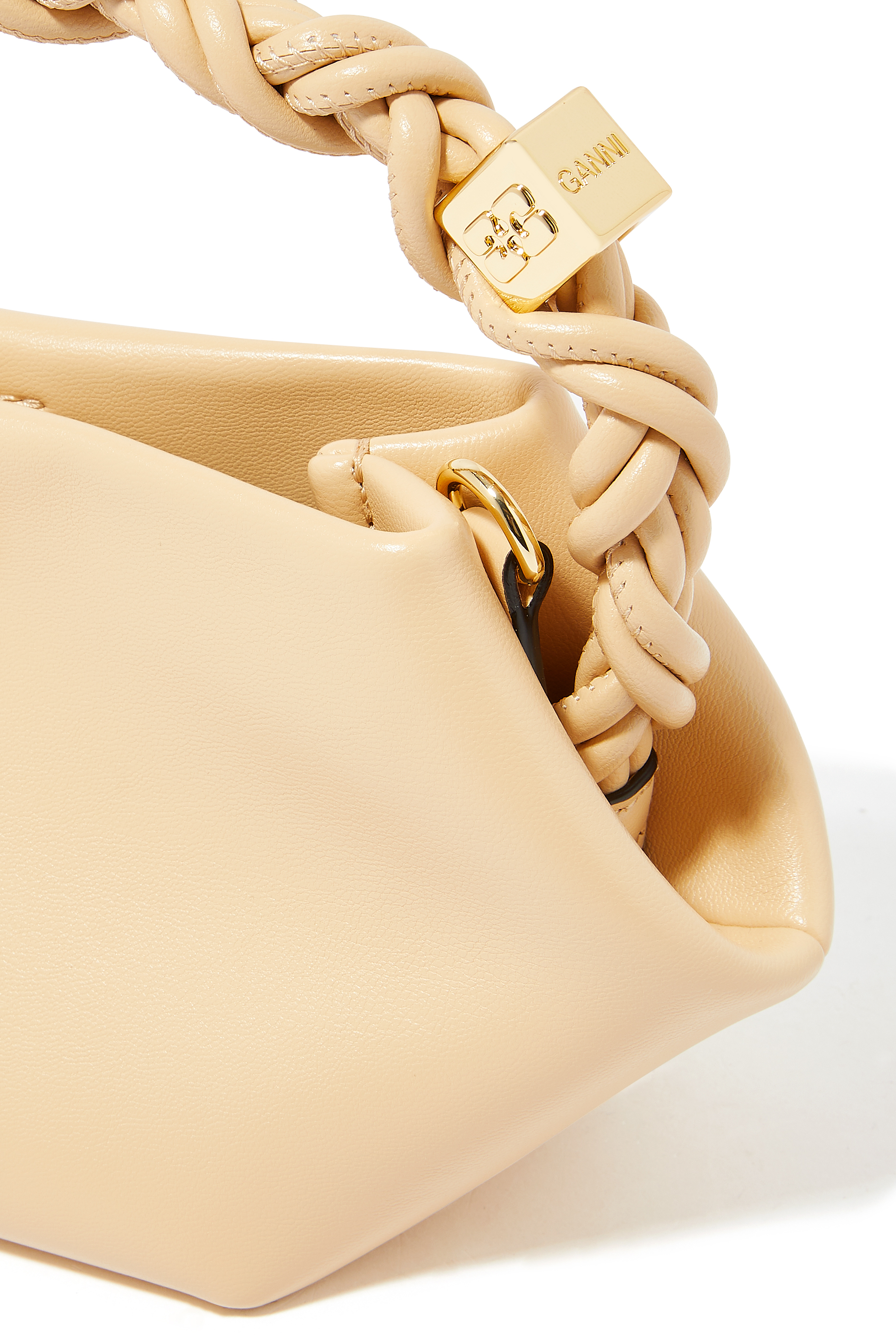 Bou Mini Braided-Handle Tote Bag