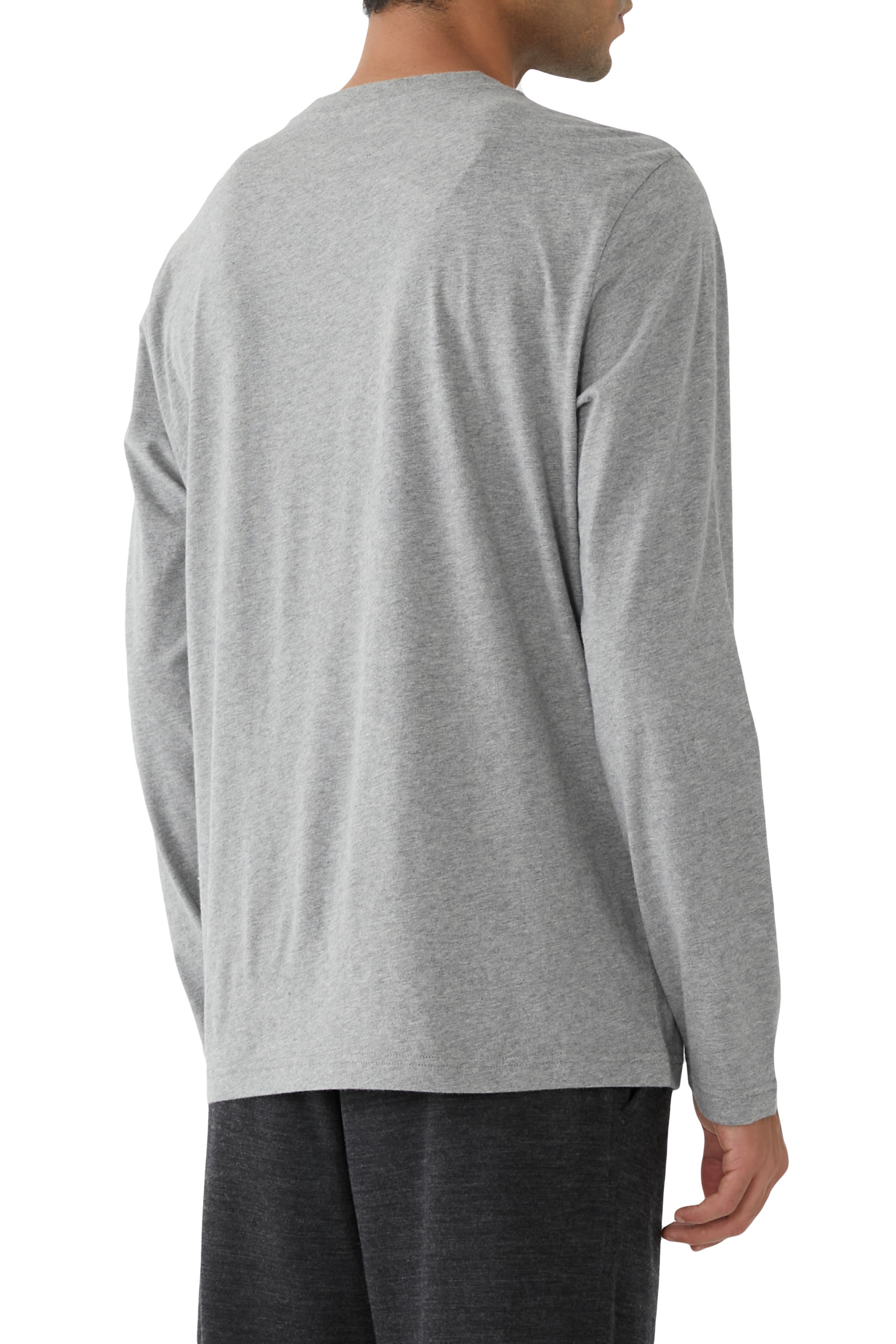 Curve Logo Long Sleeve T-Shirt