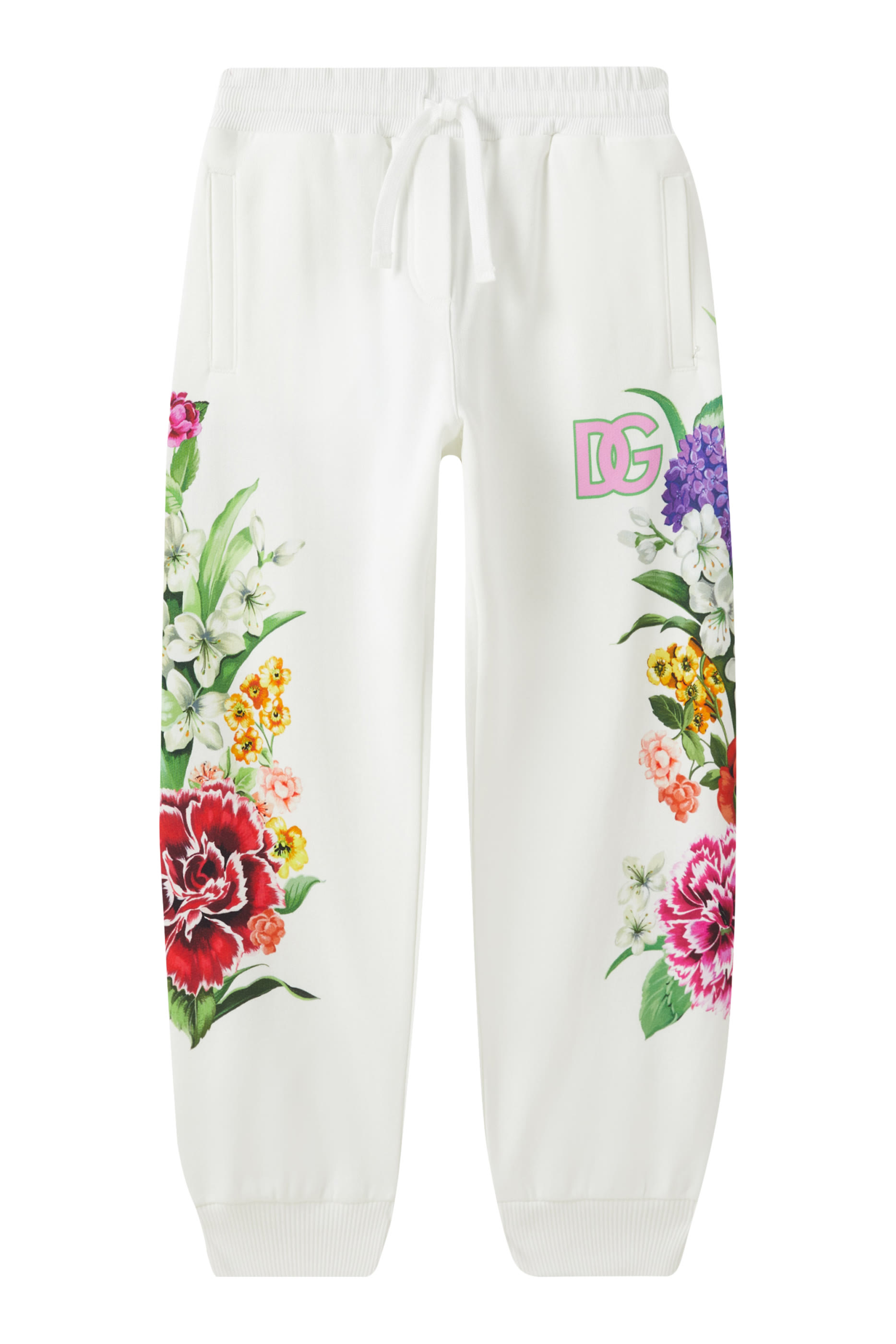 Kids Floral Print Sweatpants