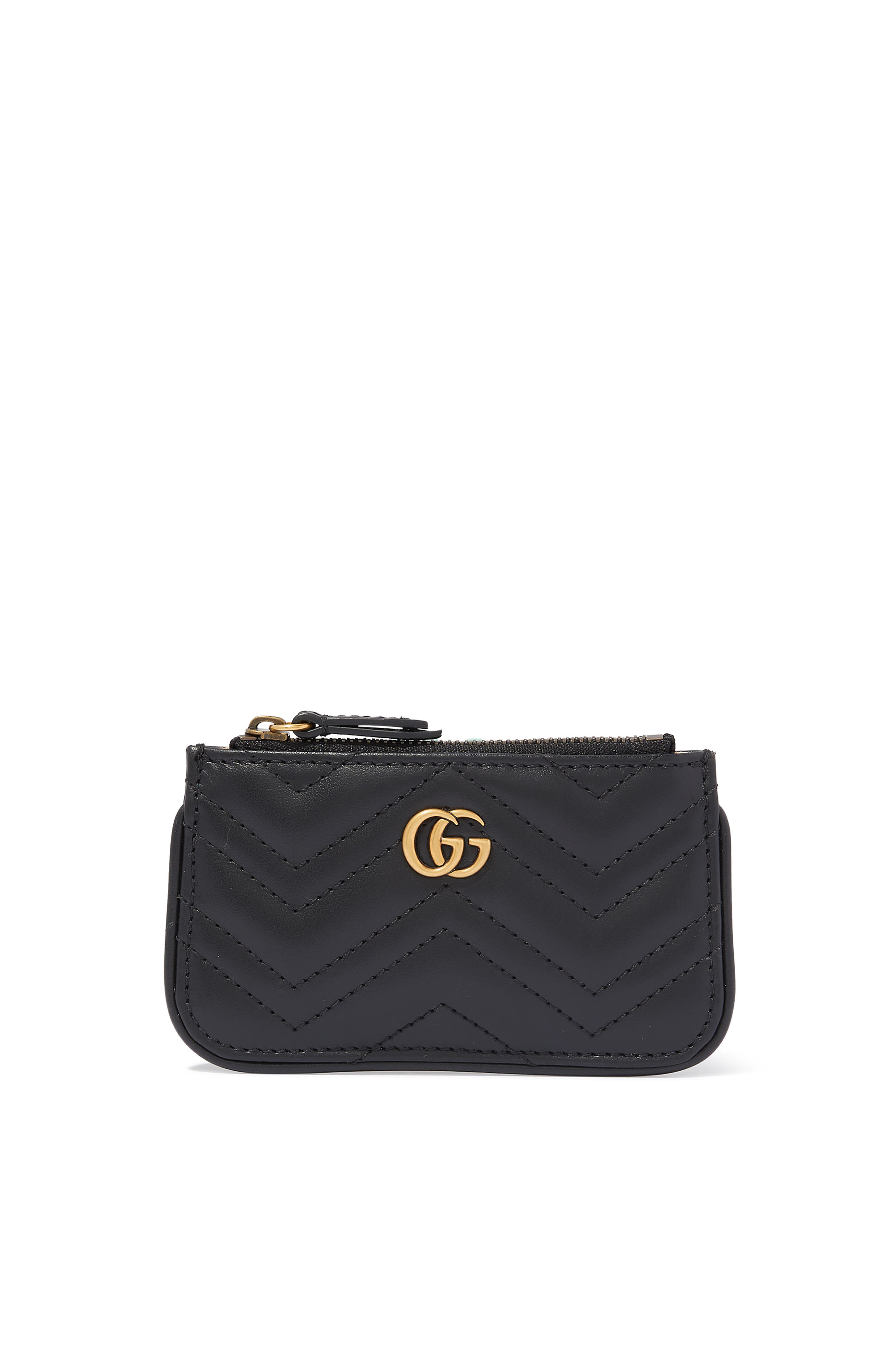 GG Marmont Matelass&eacute; Key Case