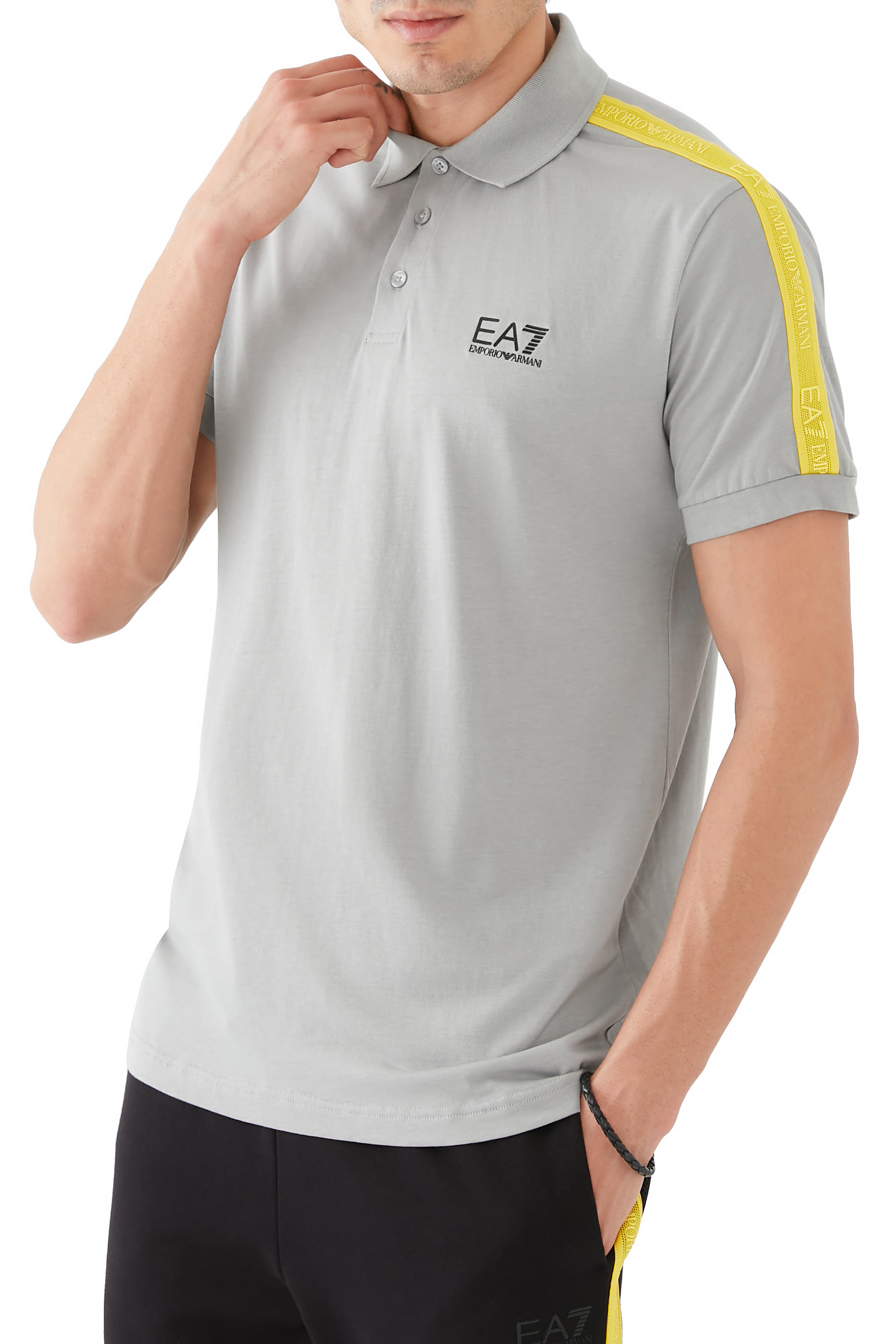 EA7 Train Logo Series Polo Shirt