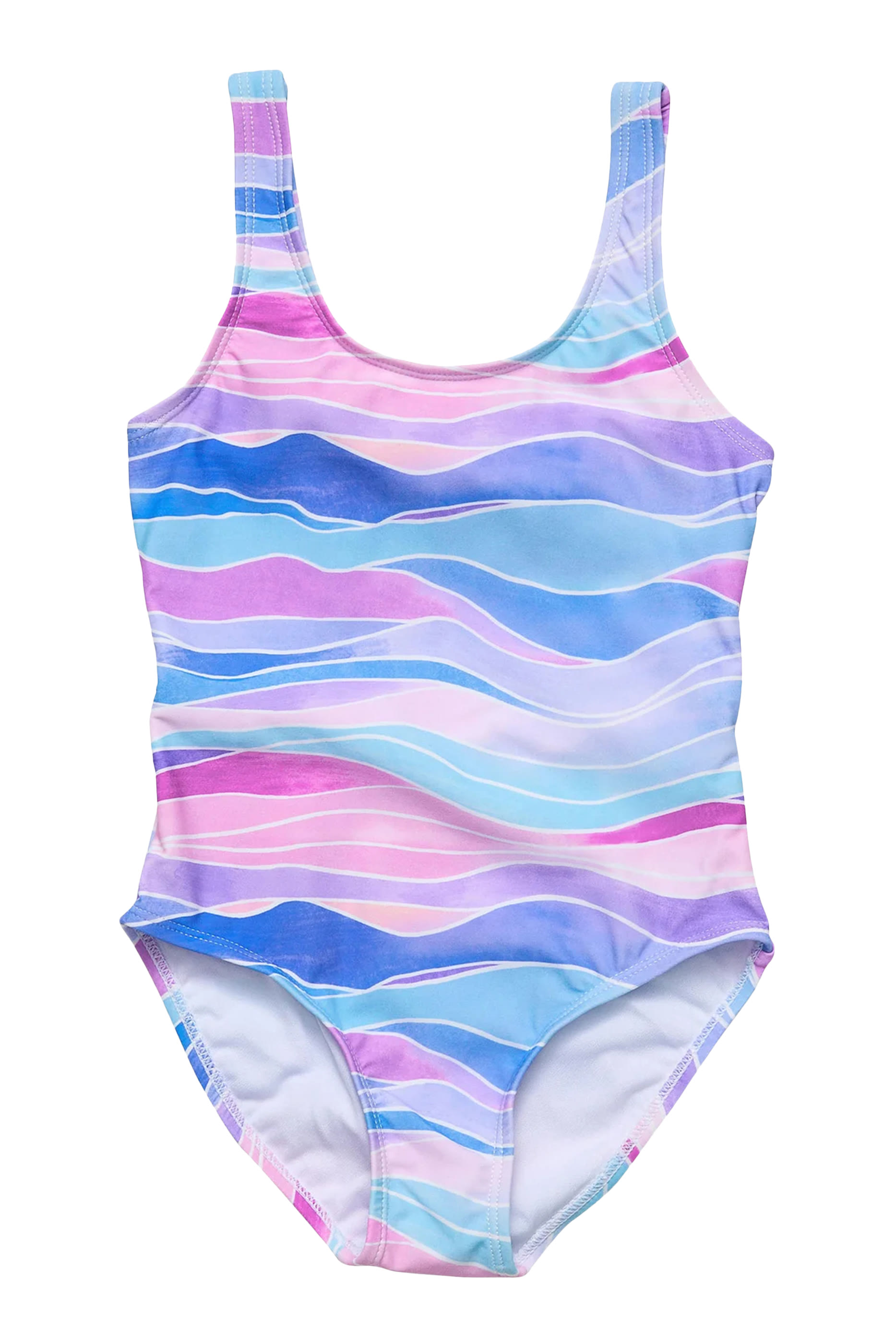 Kids Water Hues Tie Back Swimsuit