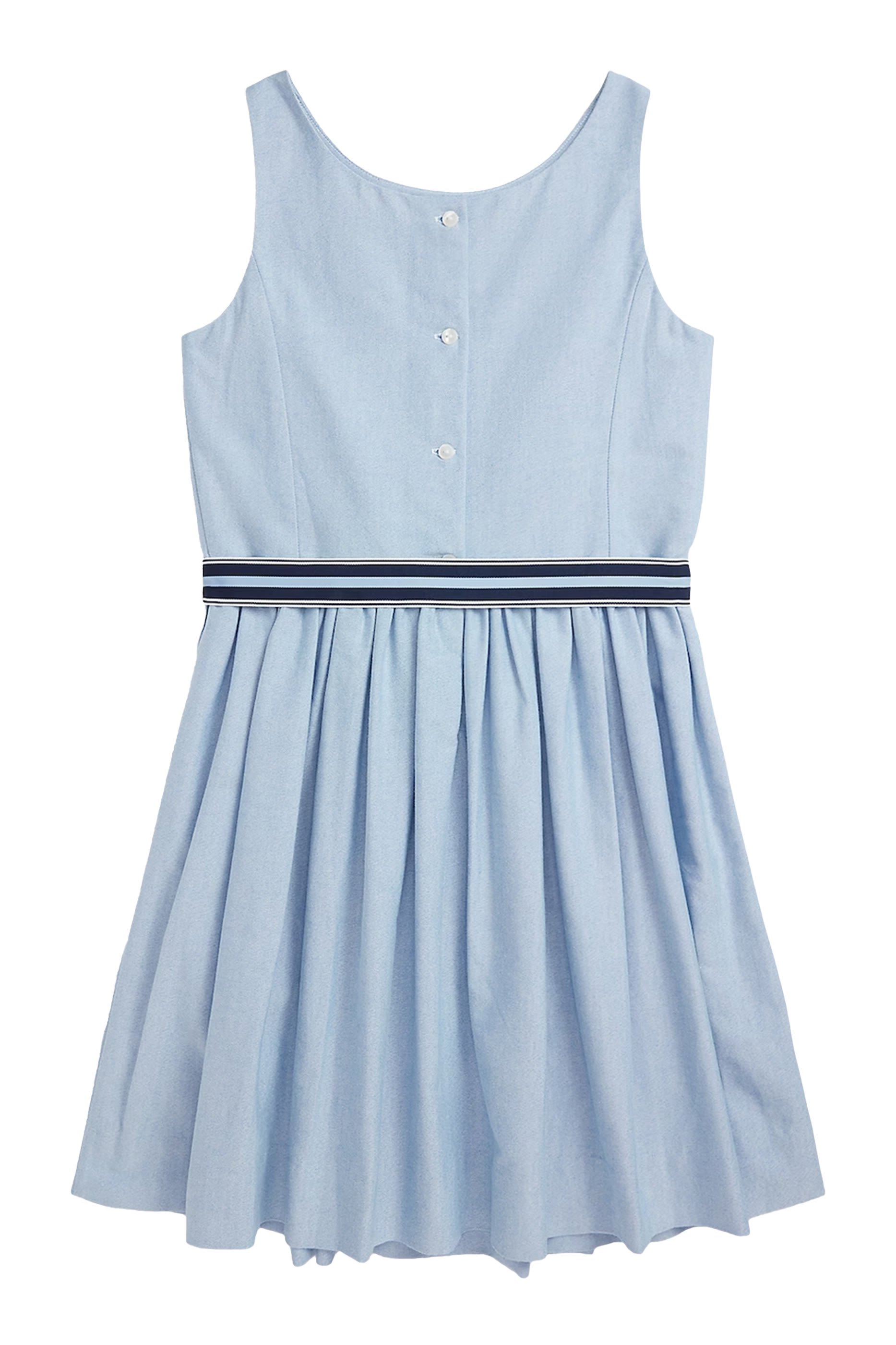 Kids Cotton Oxford Dress