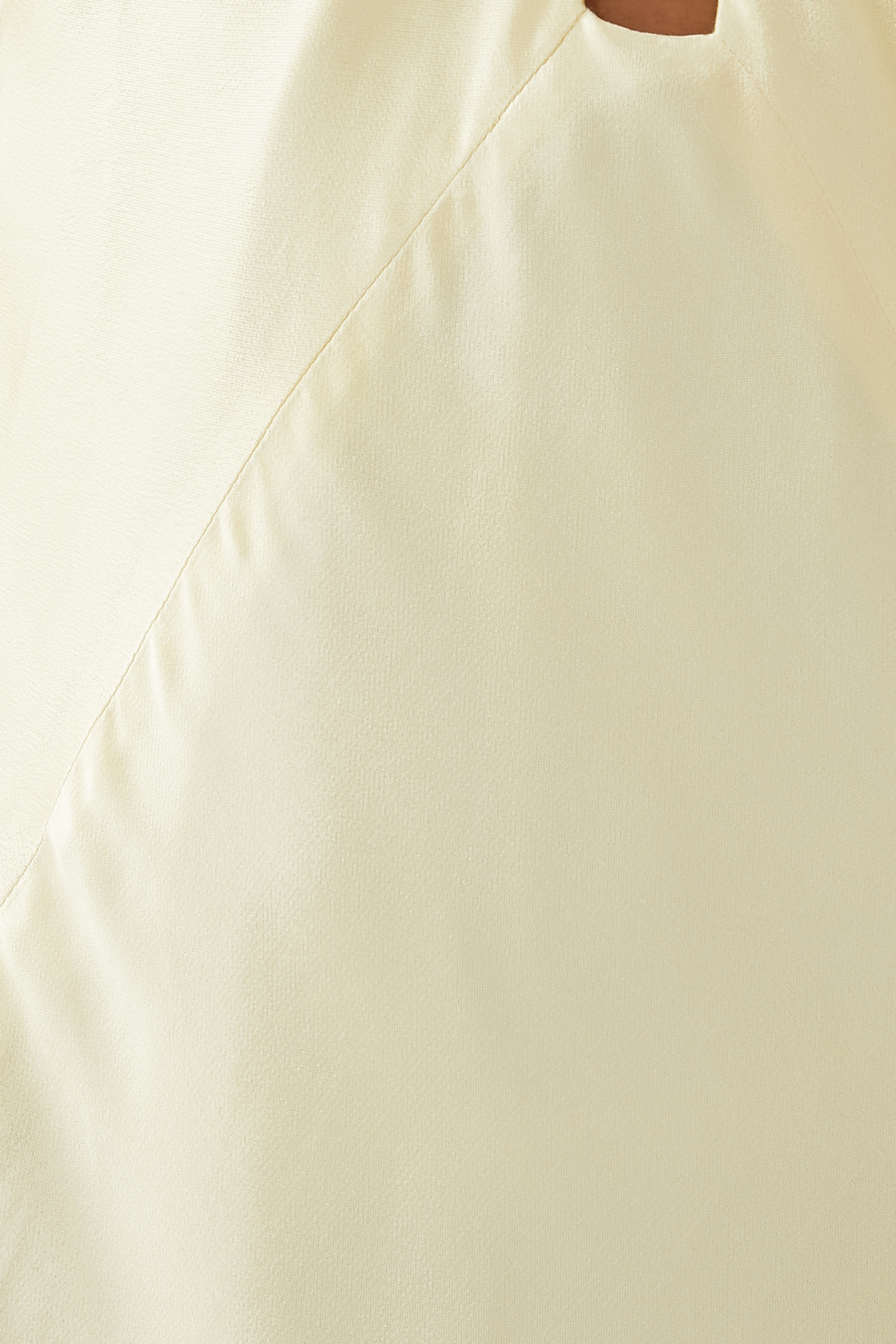 La Lune Cross Front Keyhole Midi Dress