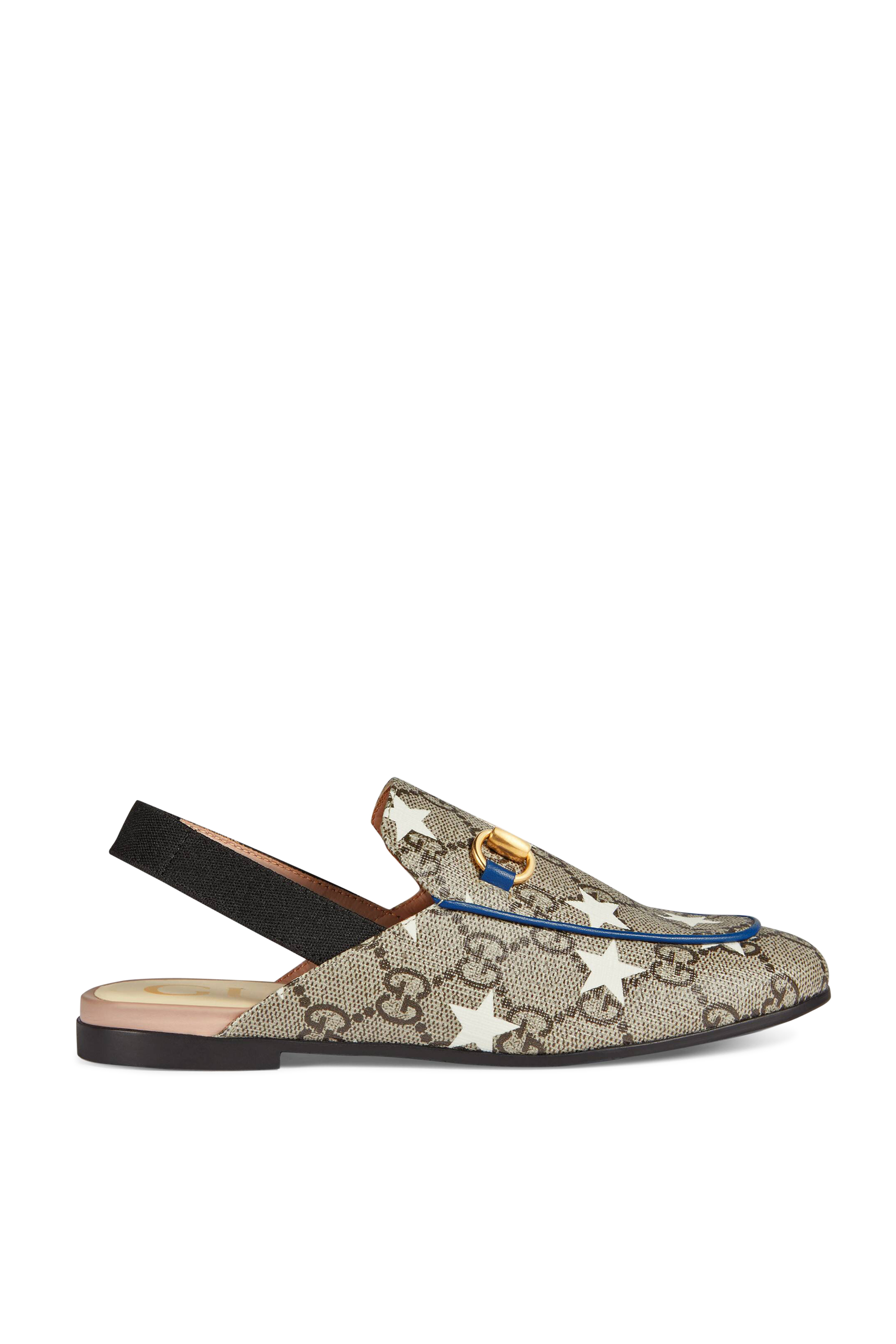 Buy Gucci Kids Princetown Canvas Slip-Ons for | Bloomingdale's Kuwait