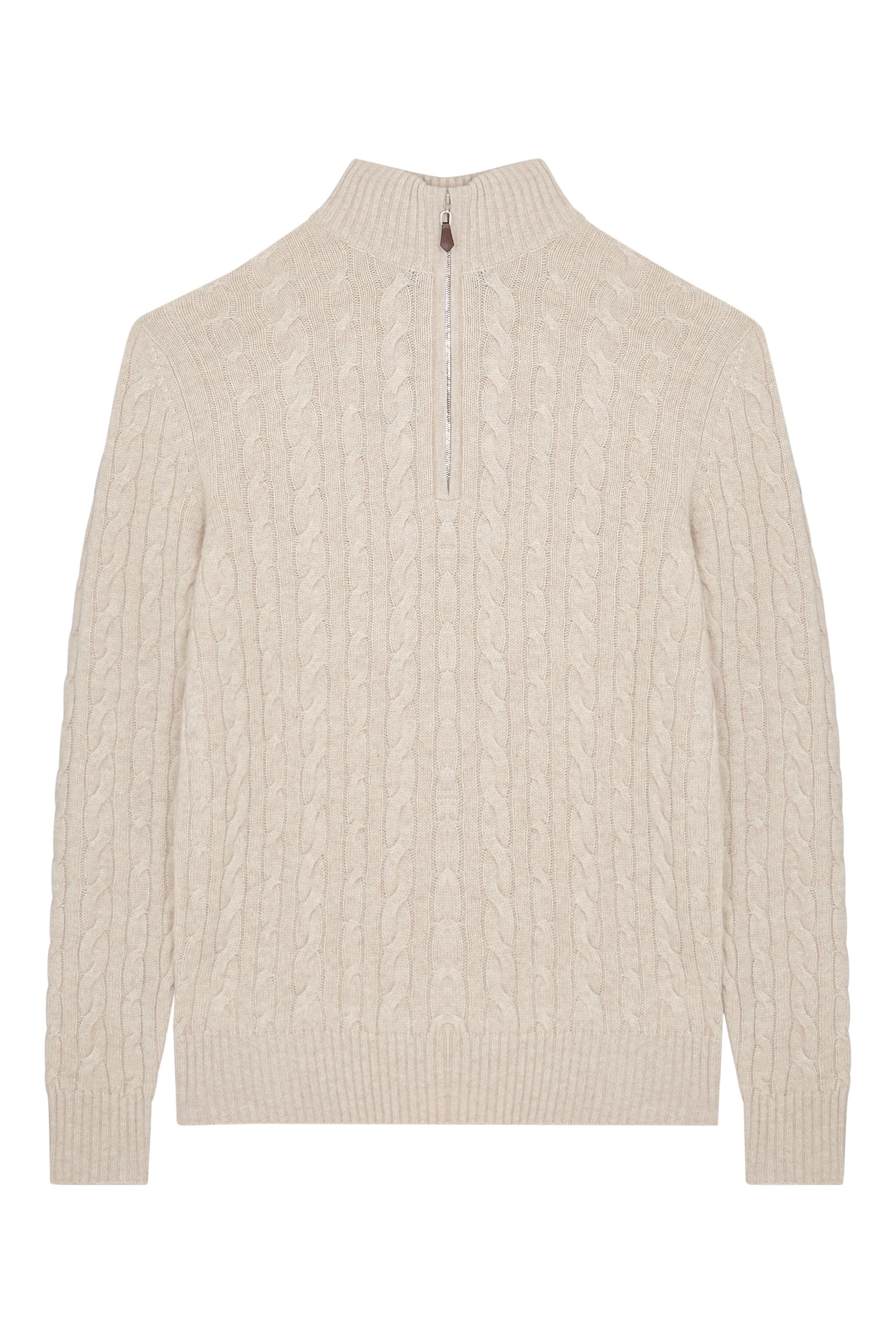 Thames Cashmere Half-Zip Sweater