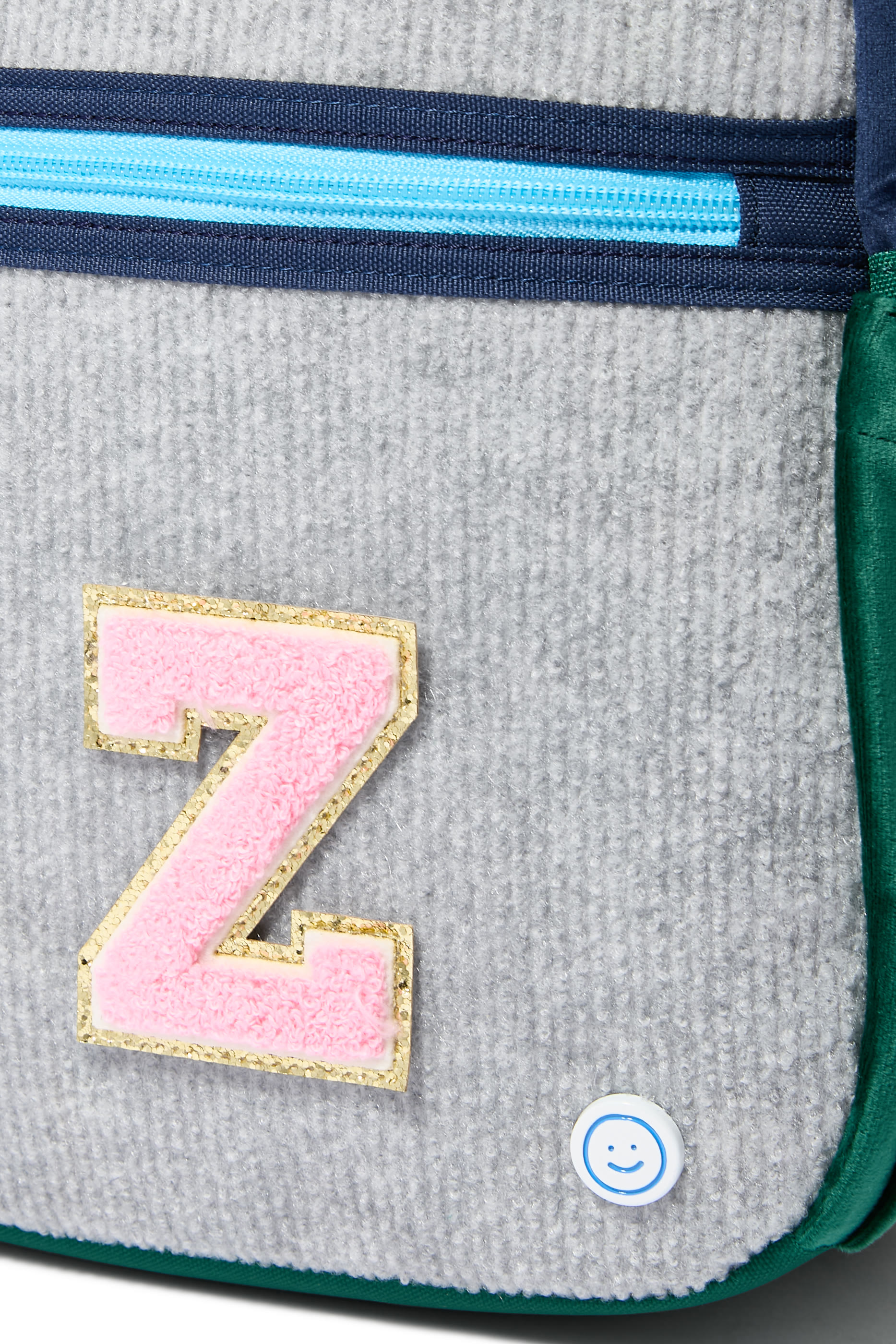 3” Chenille Sparkle Z Letter Patch