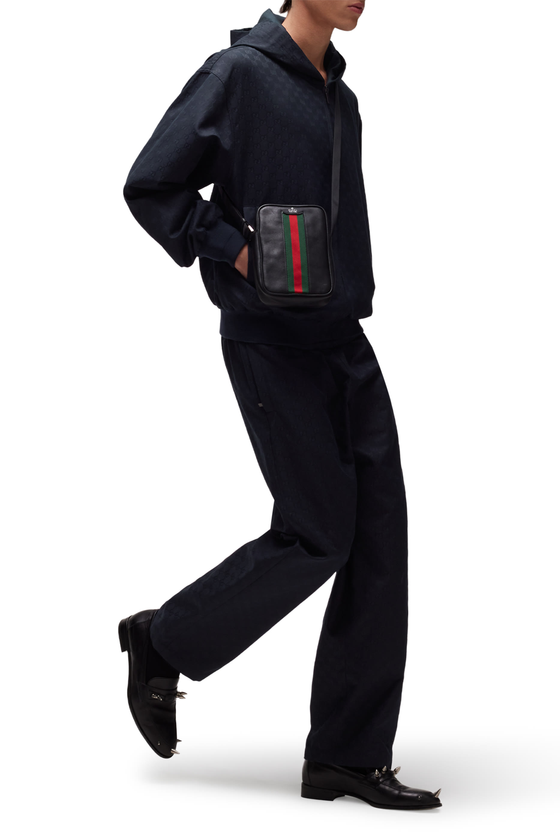 GG Cotton Canvas Zip Jacket