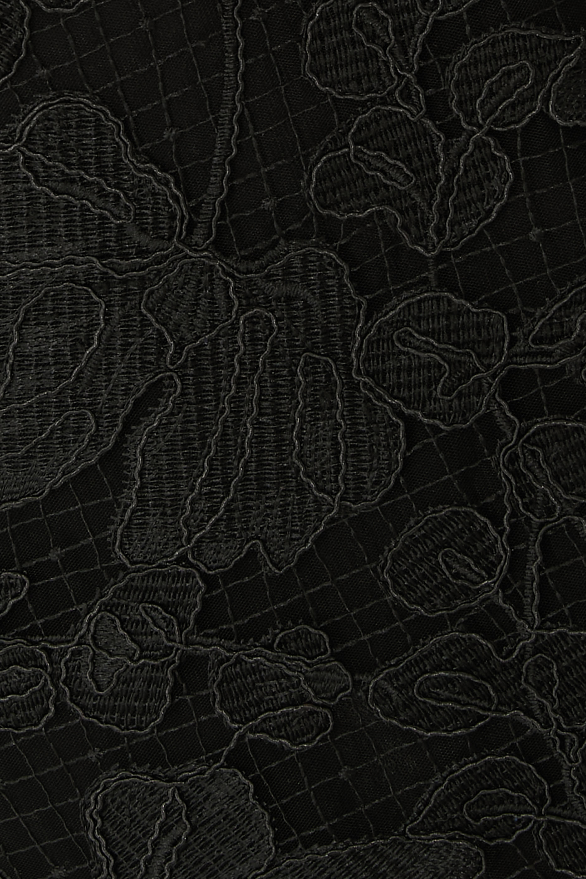  Corded Lace Organza Skirt 