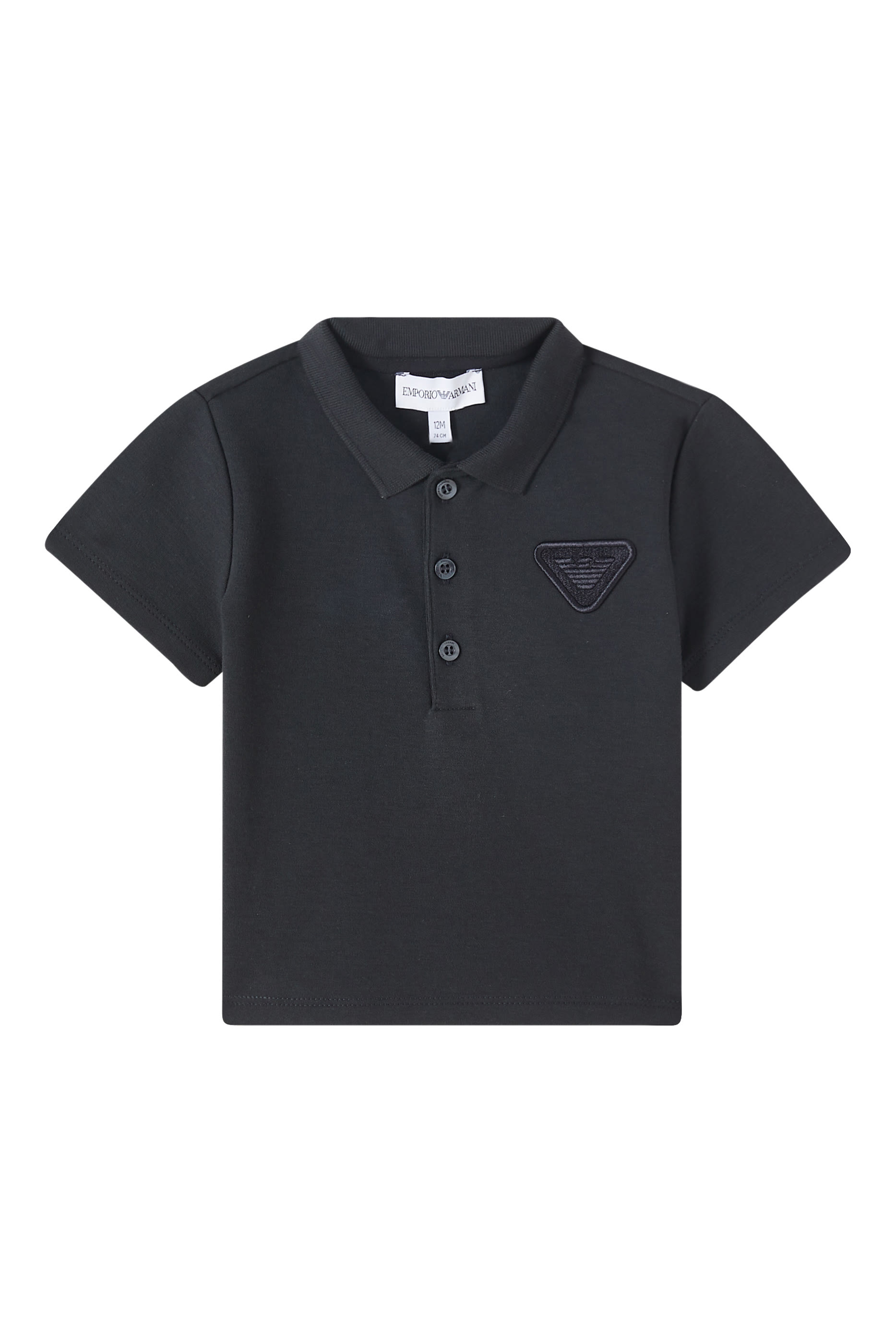 Kids Eagle Logo Polo T-shirt