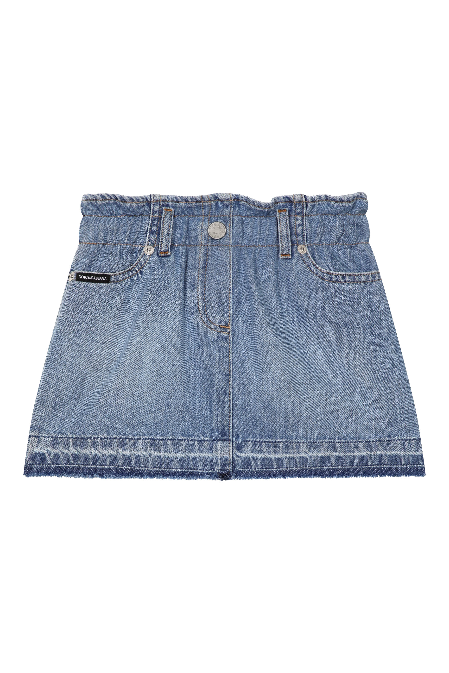 Kids 4-Pocket Denim Skirt