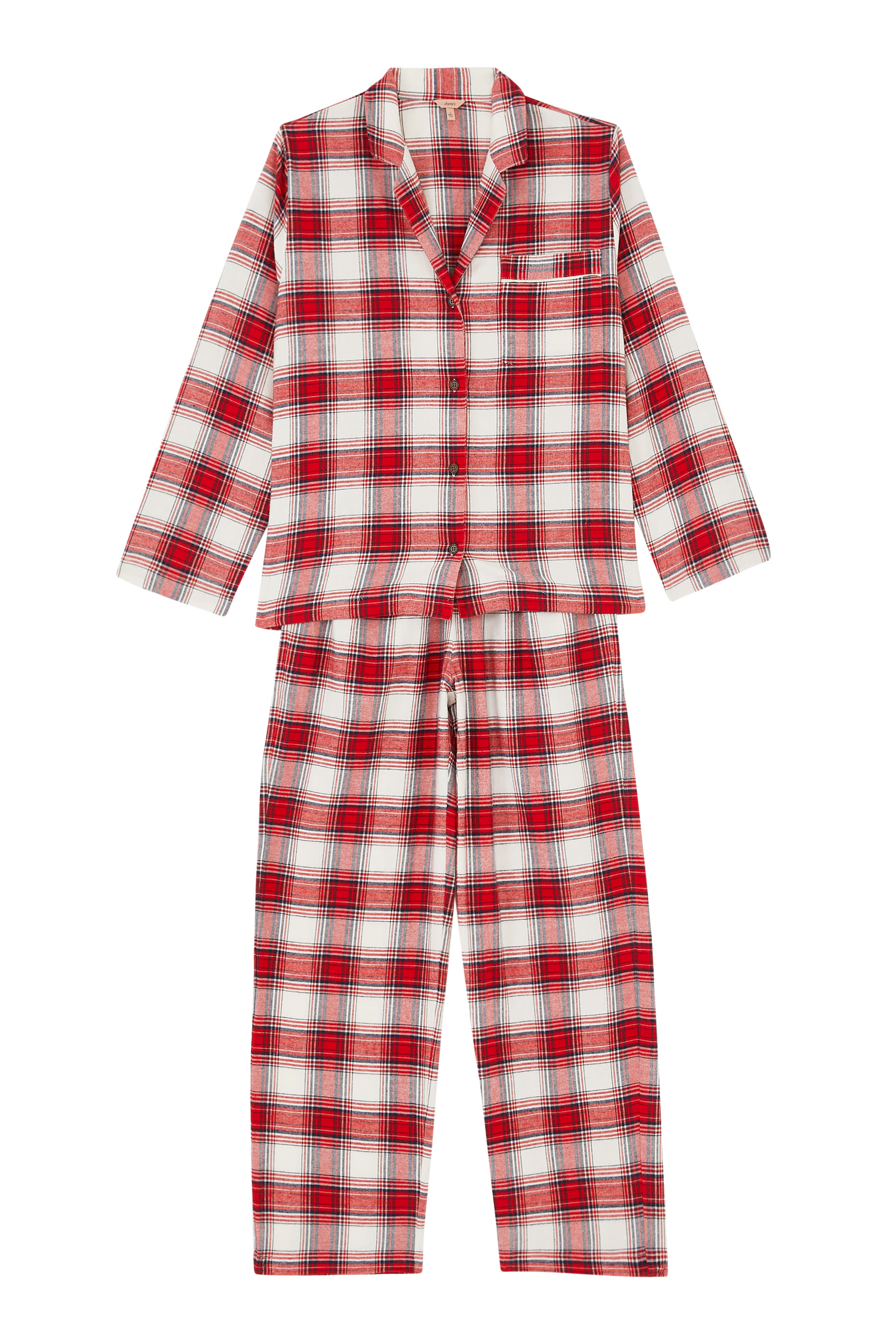 Flannel Long PJ Set