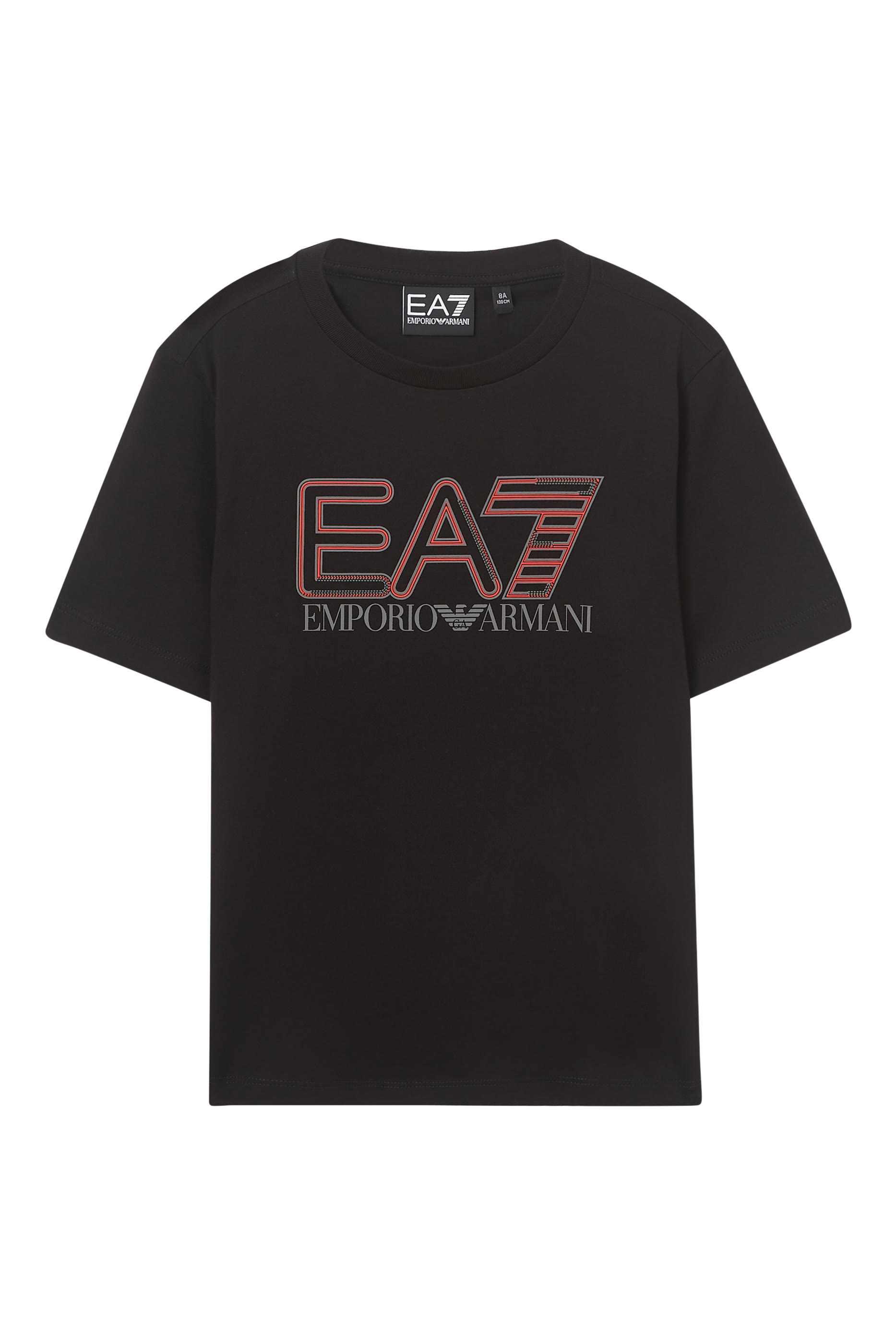 Kids EA7 Logo T-Shirt