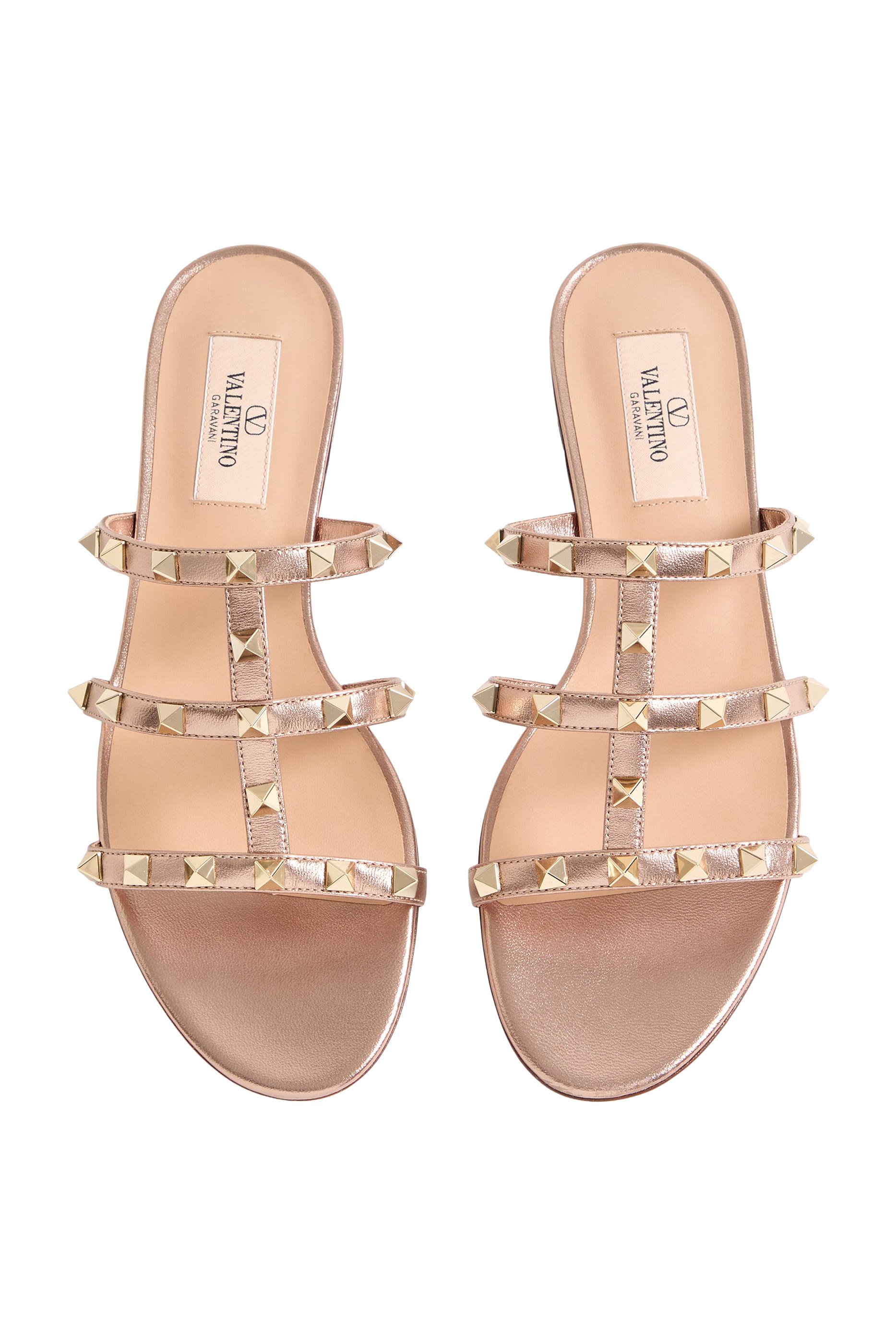  Rockstud Flat Slides