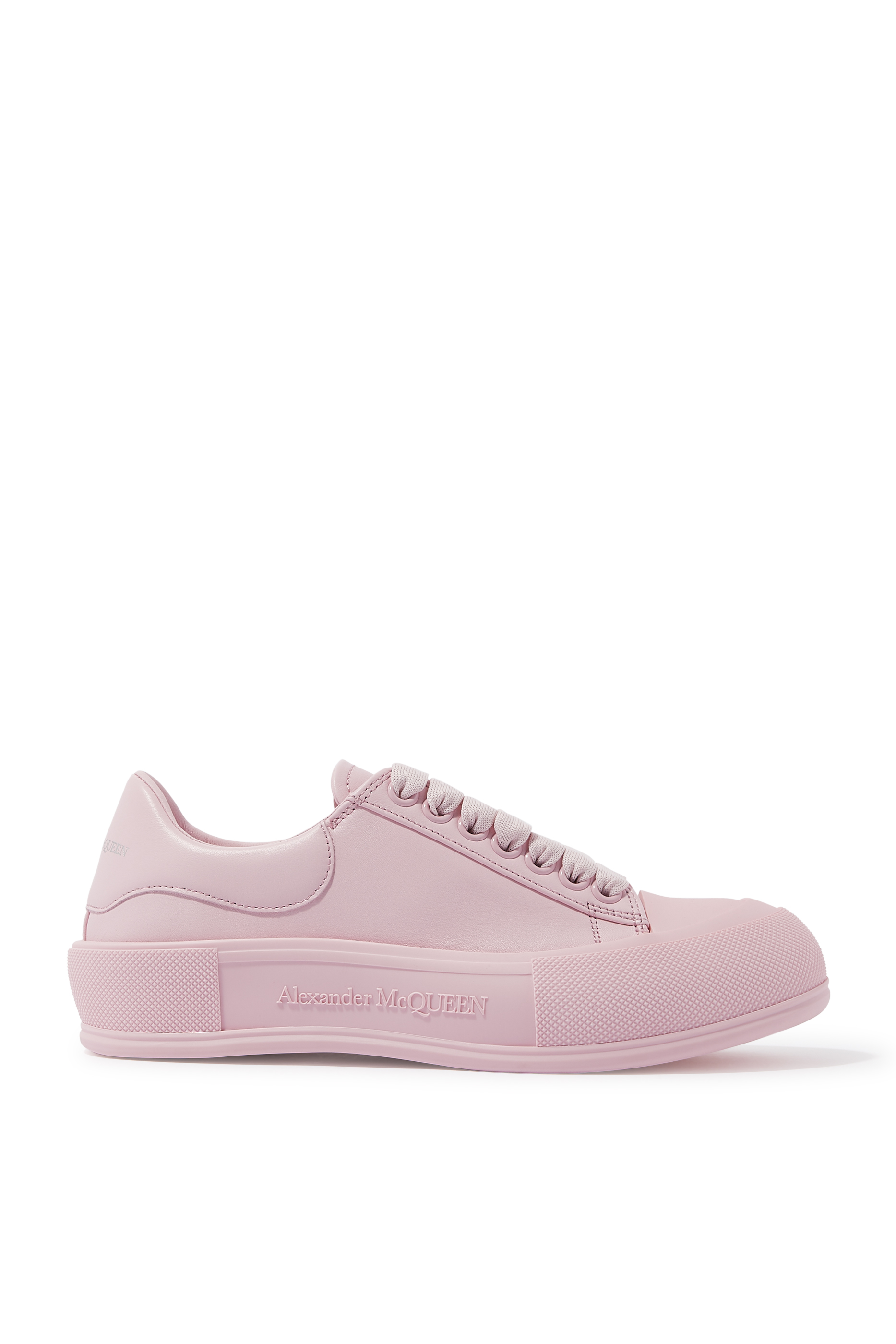 Deck Plimsoll Lace-Up Sneakers