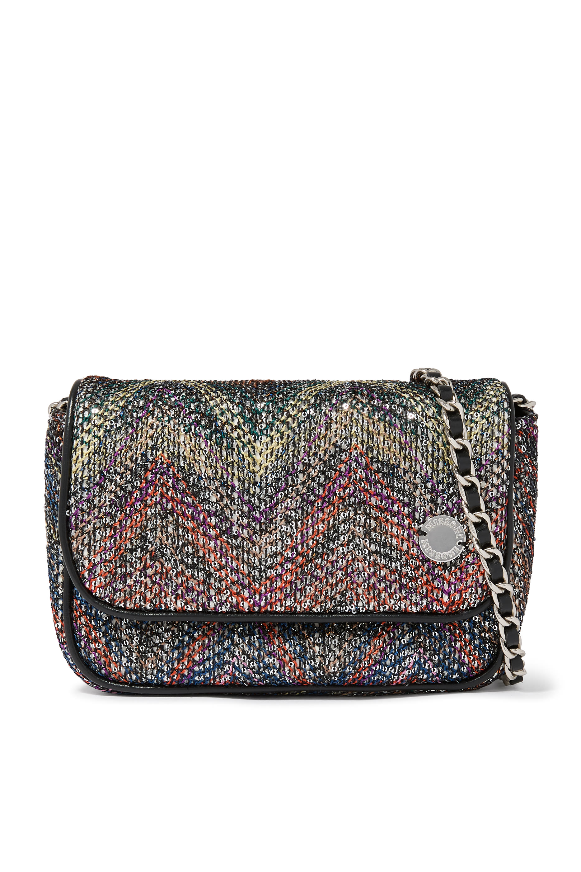 Kids Sequined Chain Shoulder Bag