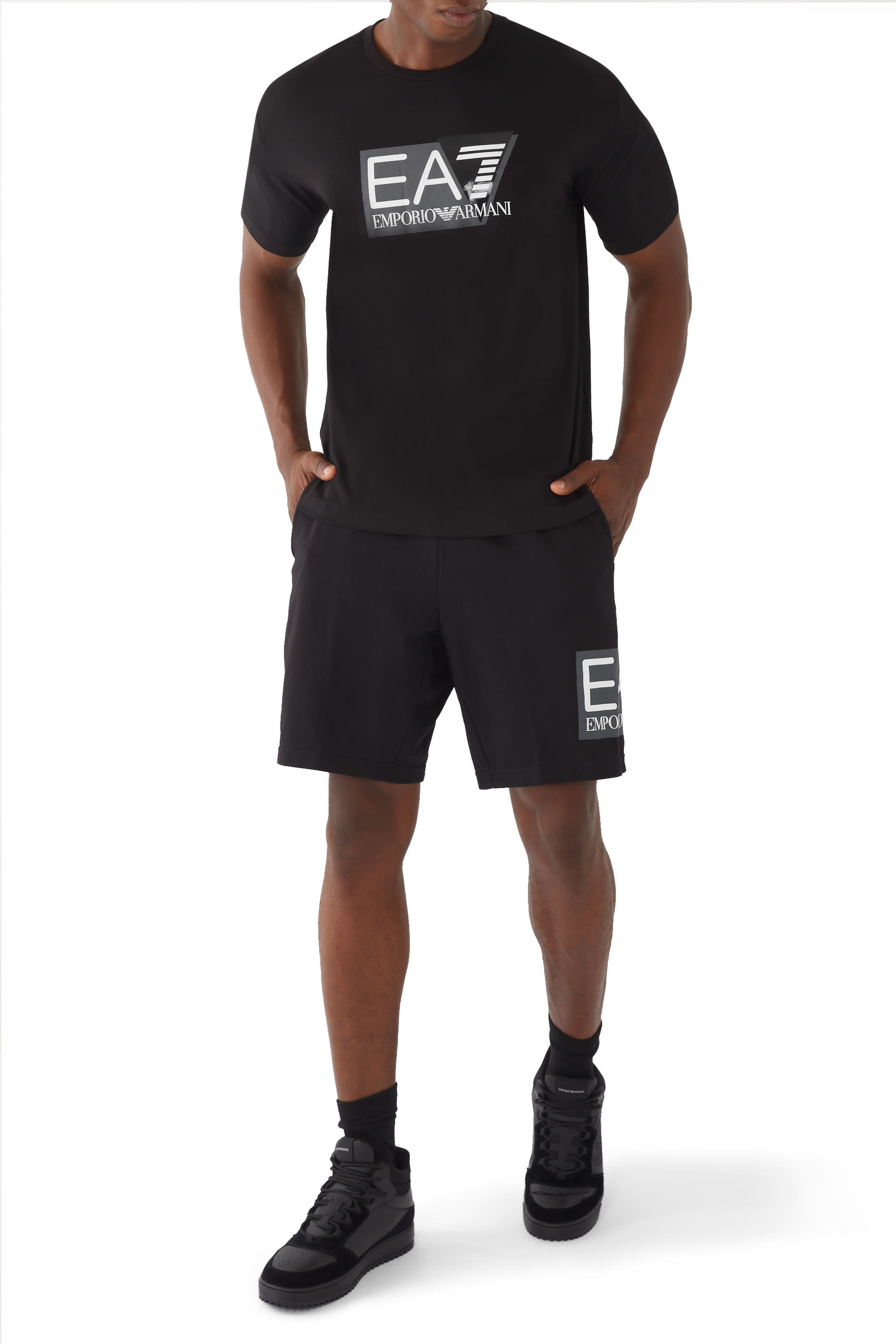 EA7 Visibility Logo Shorts