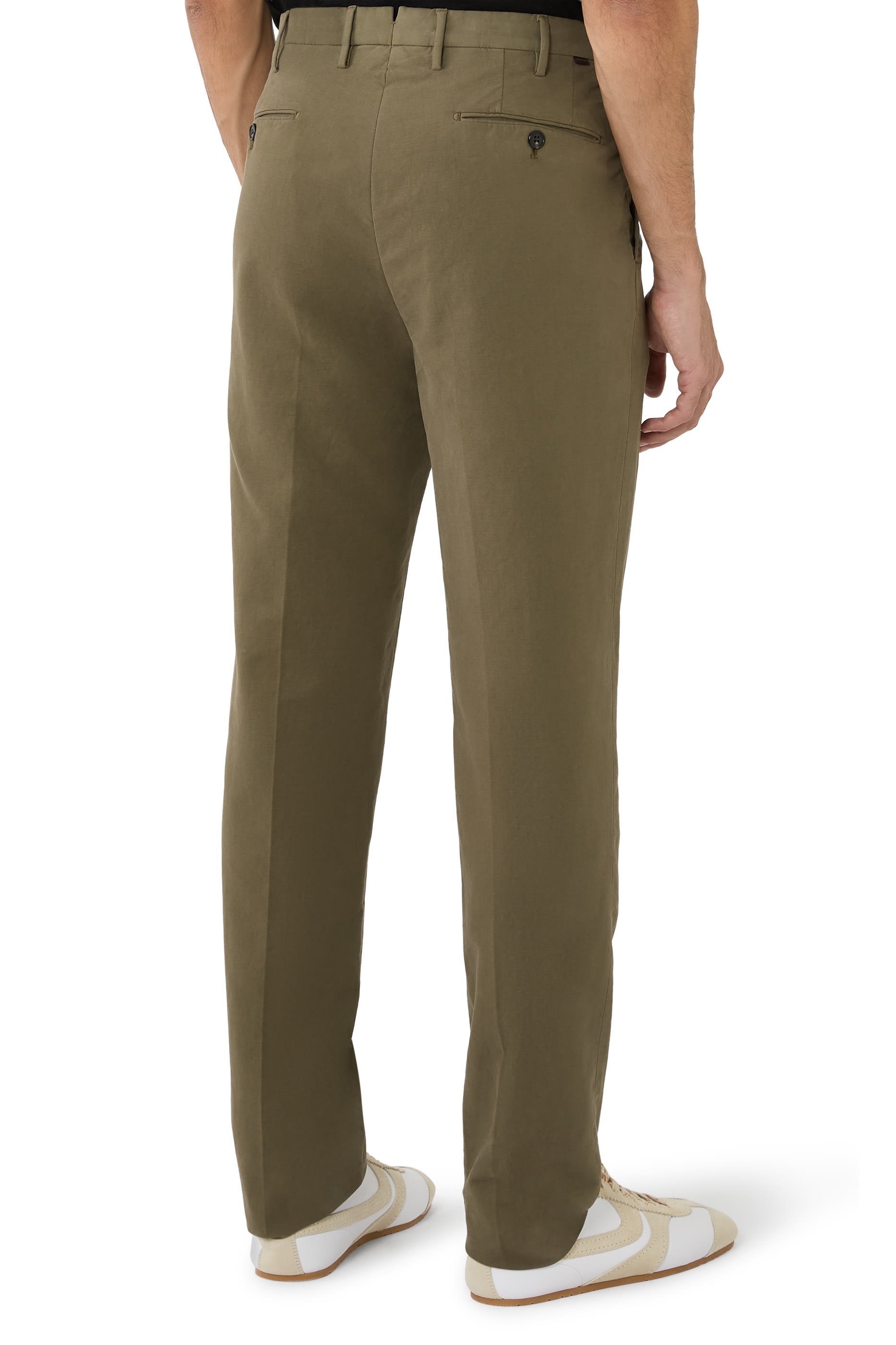 Incotex Doeskin Slim Fit Trousers