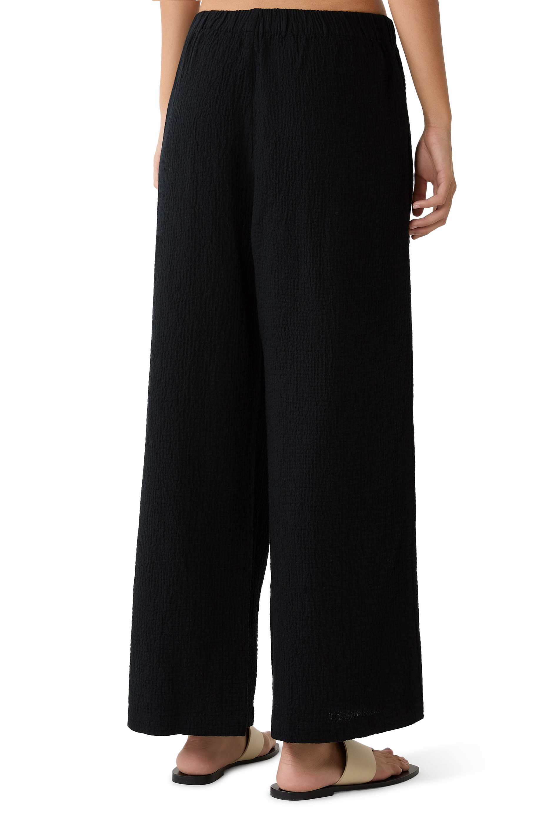 Organic Cotton Doubleweave Lantern Pant
